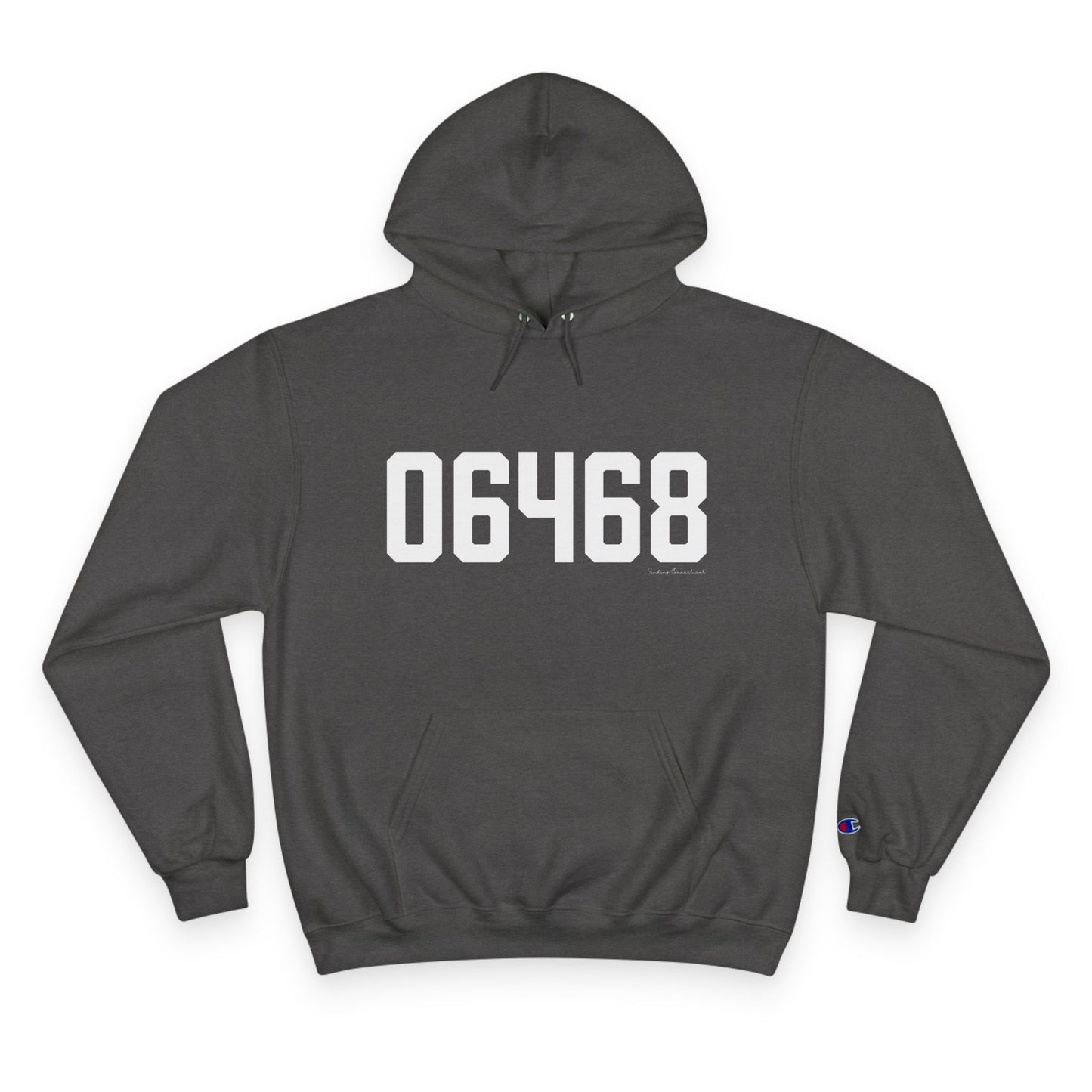 06468 Monroe Connecticut Zip Code Champion Hoodie Sweatshirts