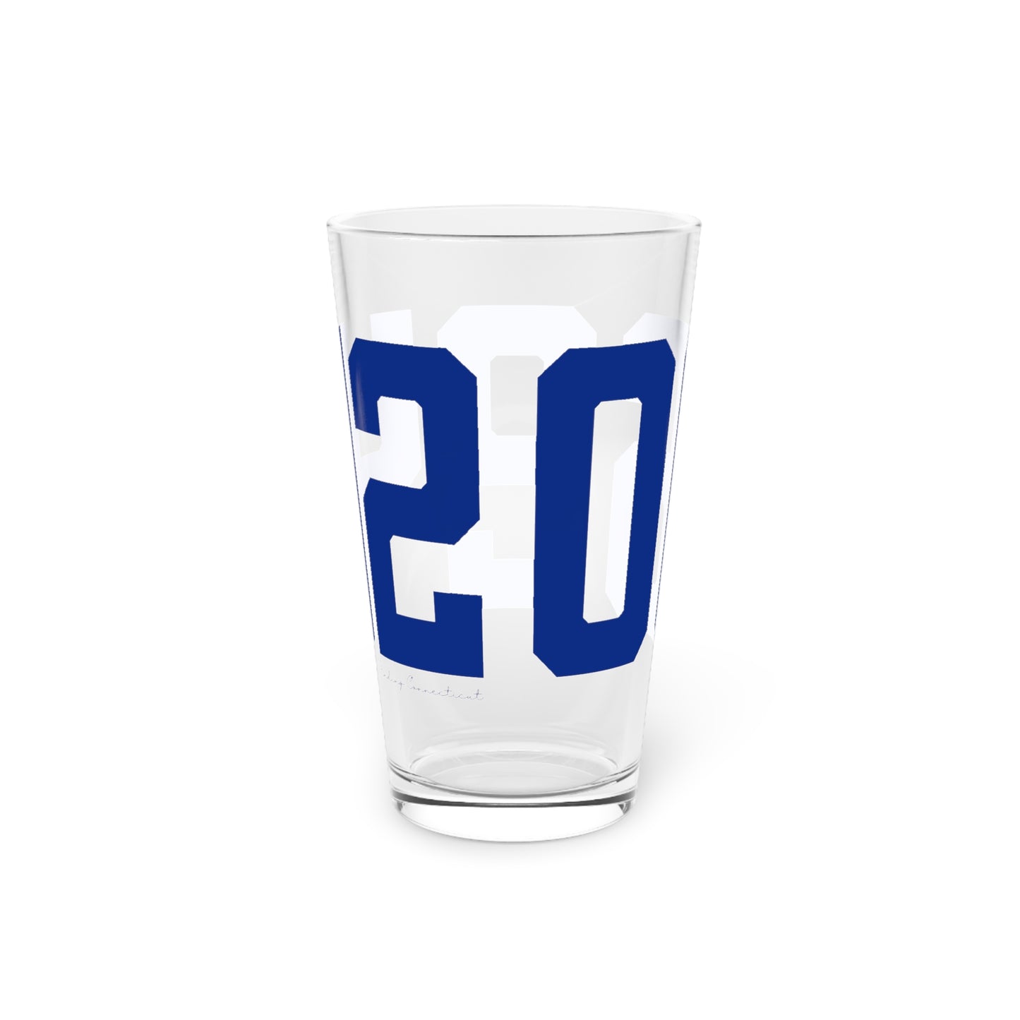 06242 Eastford Connecticut Zip Code Pint Glass, 16oz