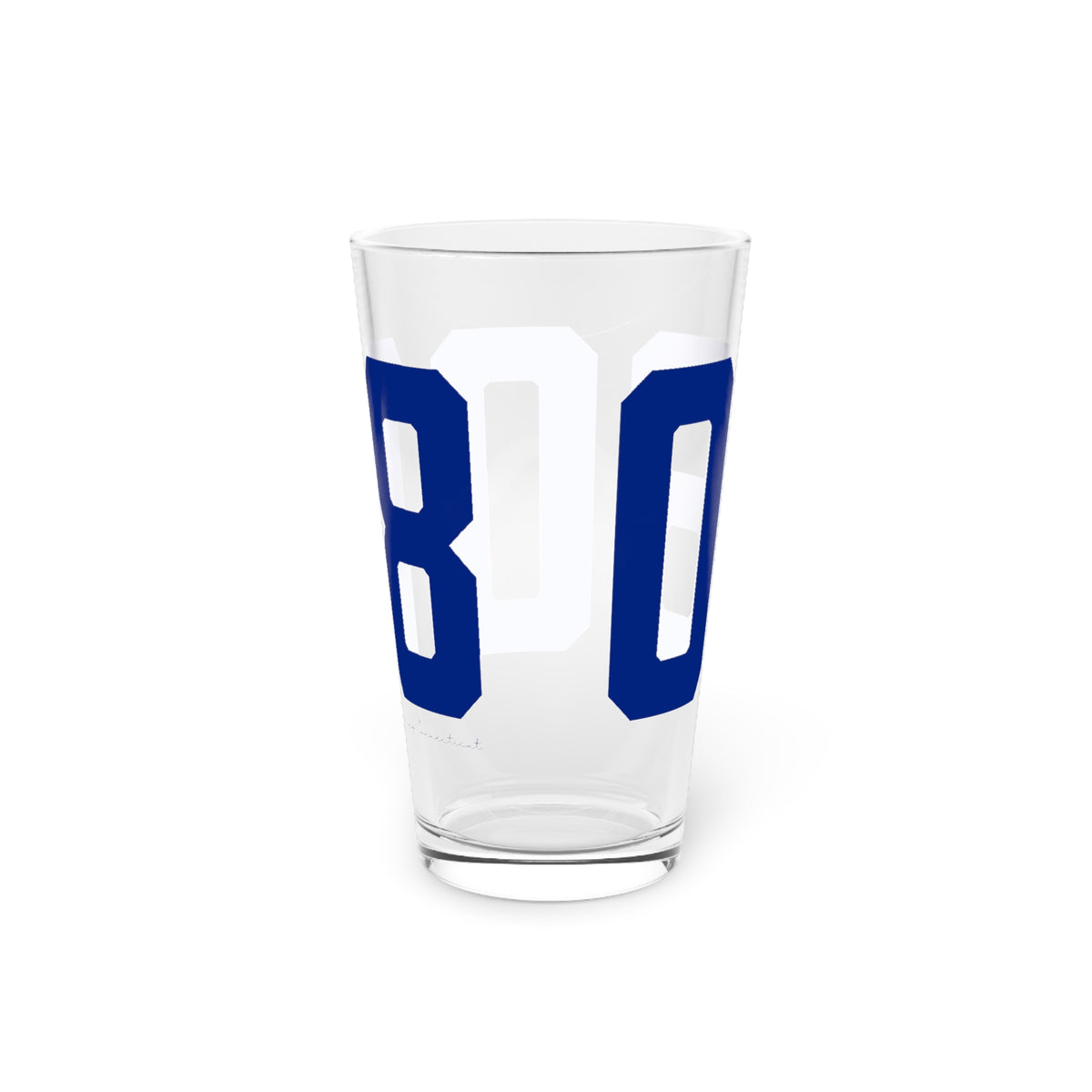 06018 North Canaan Connecticut Zip Code Pint Glass, 16oz