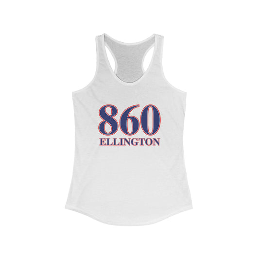 860 Ellington Red White & Blue Women's Ideal Racerback Tank Top