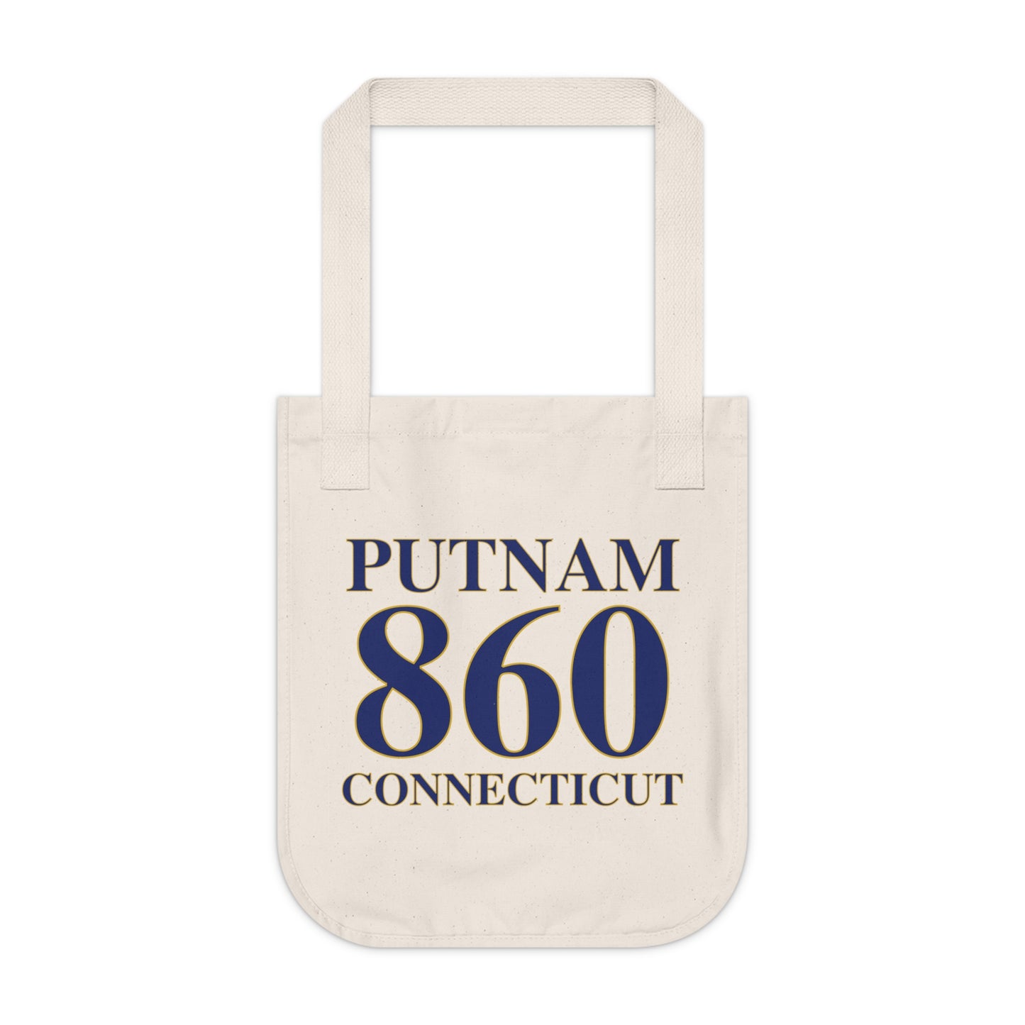 Putnam 860 Connecticut Organic Canvas Tote Bag
