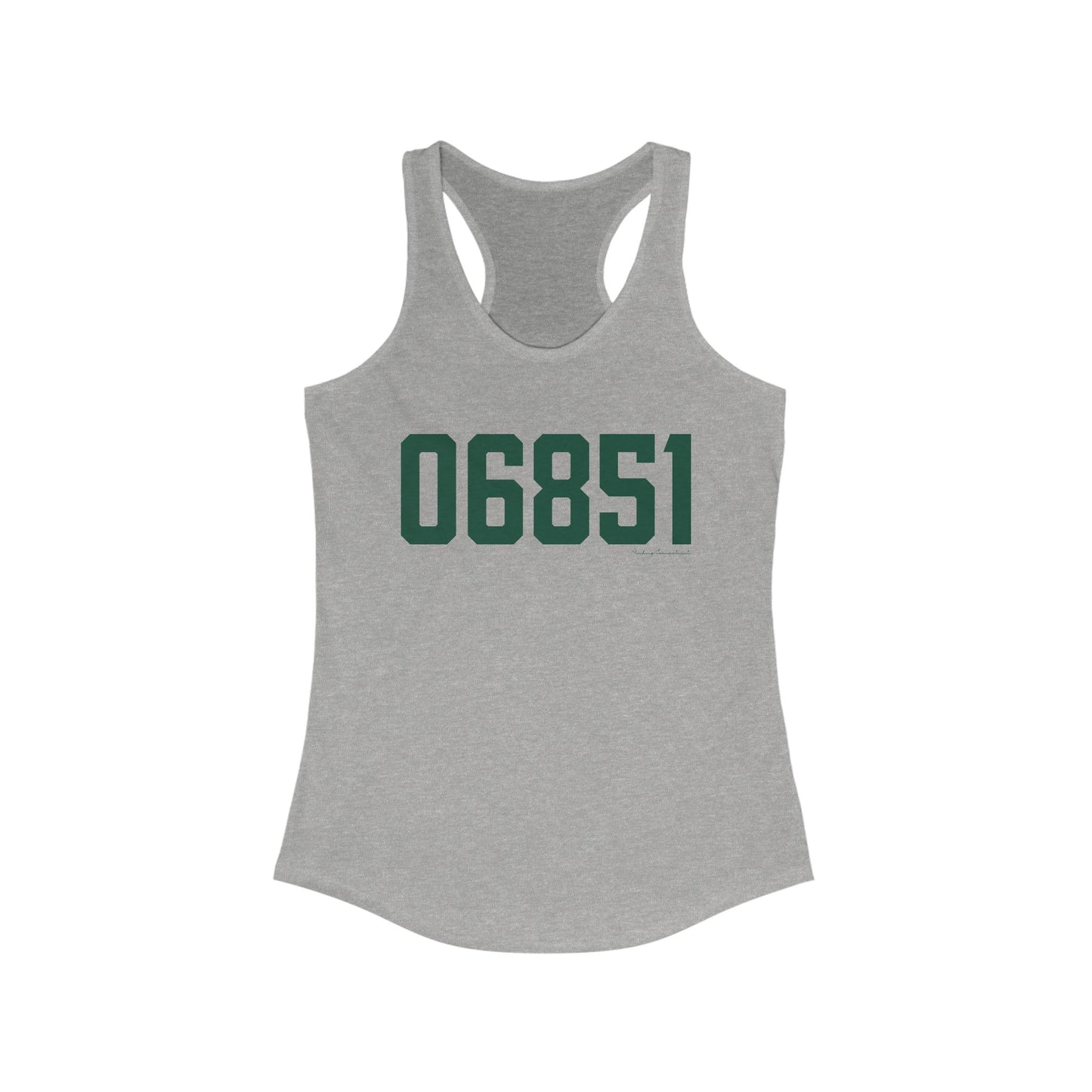 06851 Norwalk Connecticut Zip Code 
Women's Ideal Racerback Tank Top