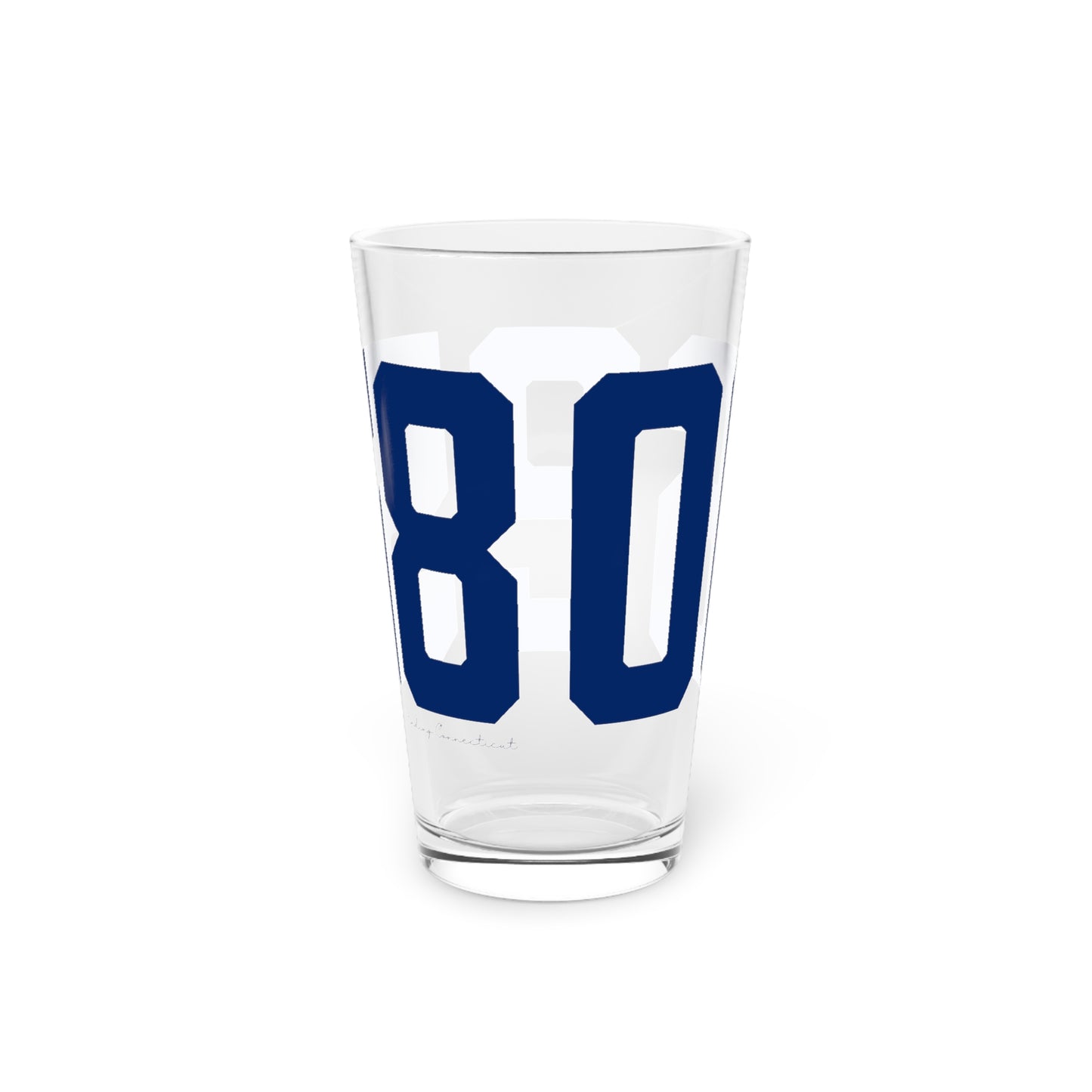 06258 Pomfret Connecticut Zip Code Pint Glass, 16oz