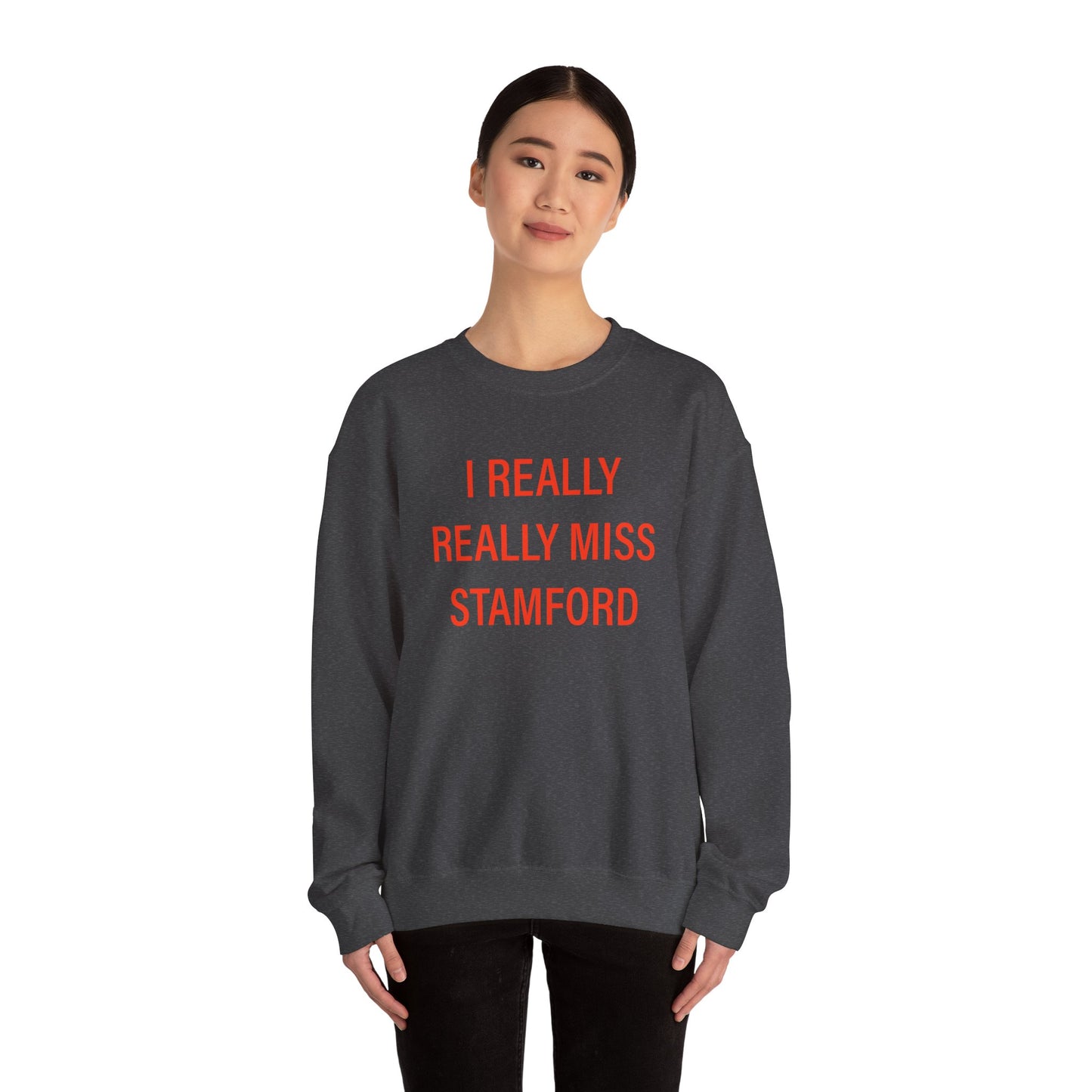 I Really Really Miss Stamford Unisex Heavy Blend™ Crewneck Sweatshirt