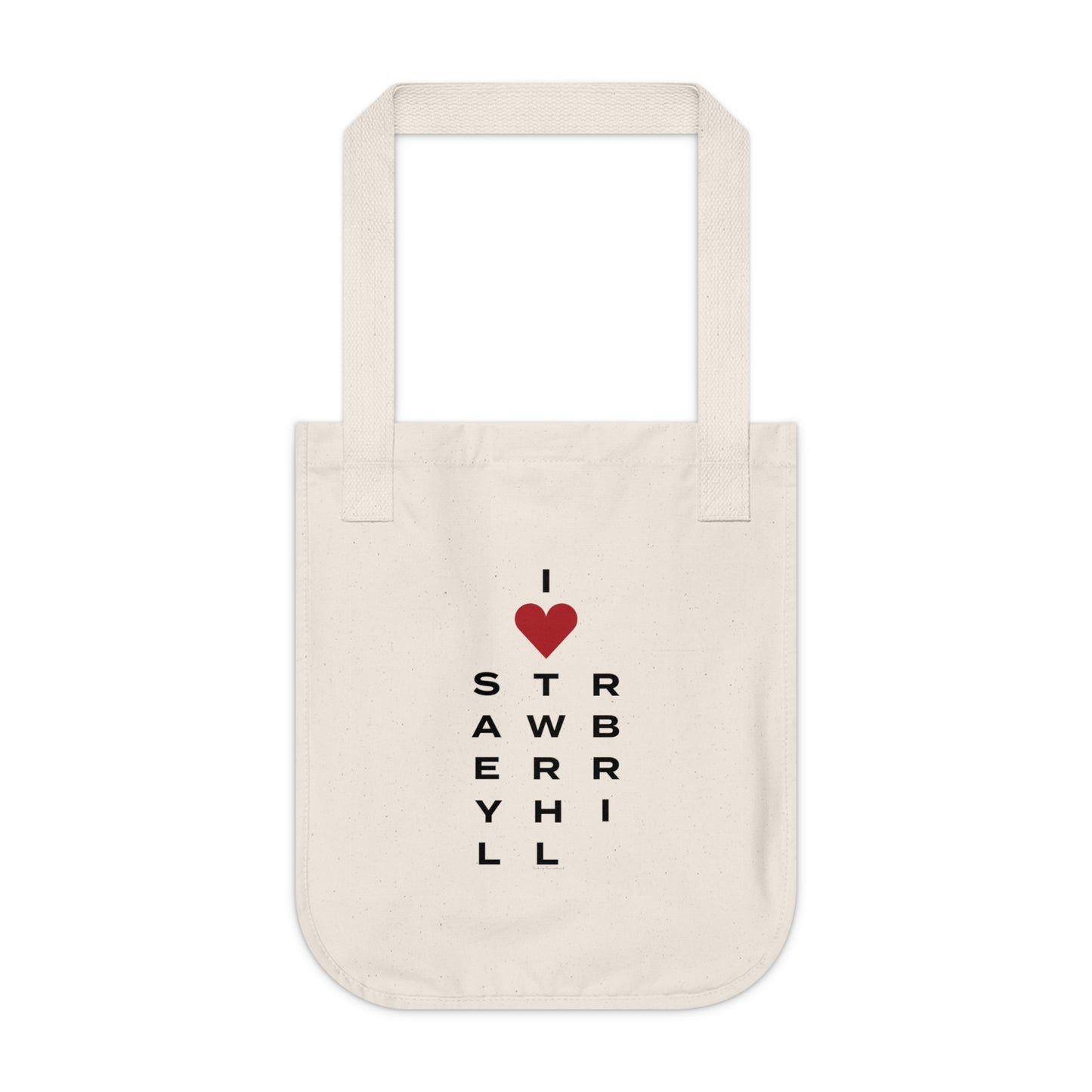 Strawberry Hill Vision Organic Canvas Tote Bag