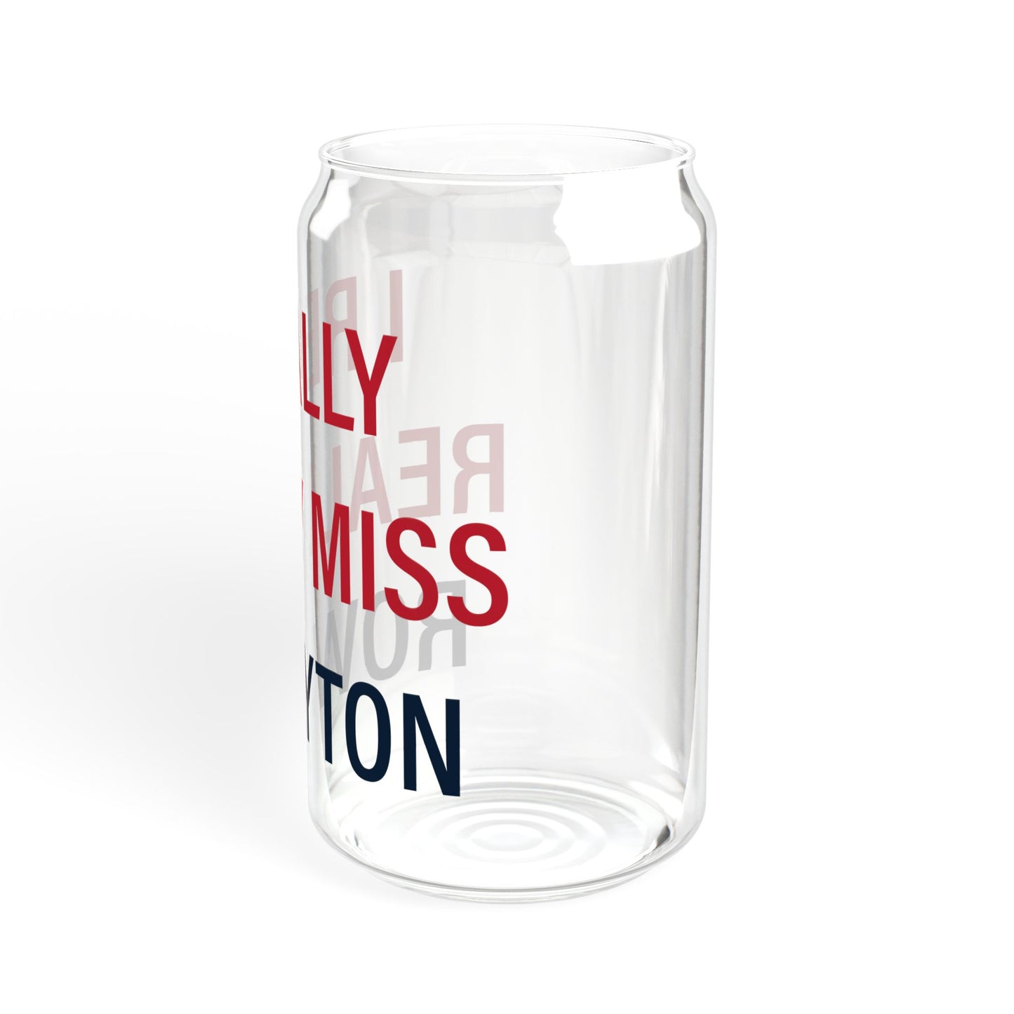 I Really Really Miss Rowayton Sipper Glass, 16oz