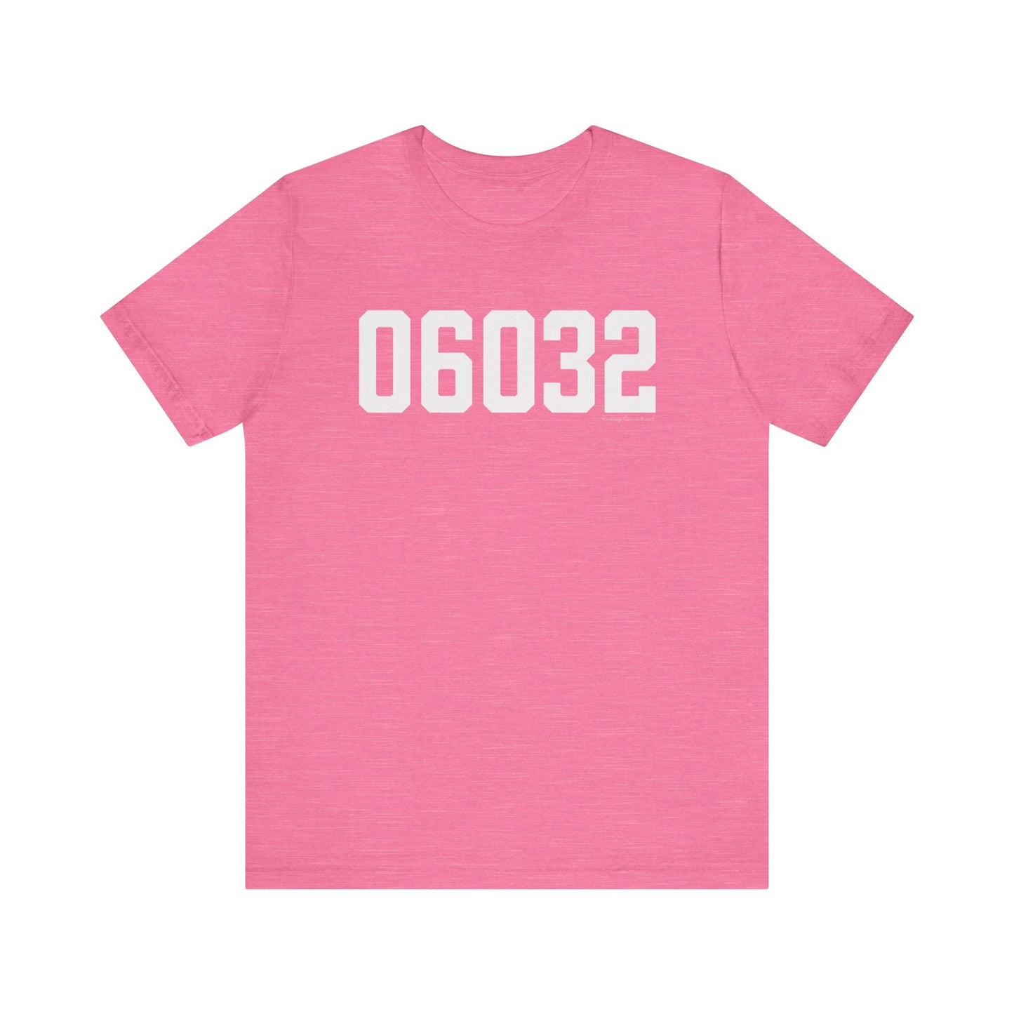 06032 - Farmington CT Zip Code Unisex Jersey Short Sleeve T-Shirt