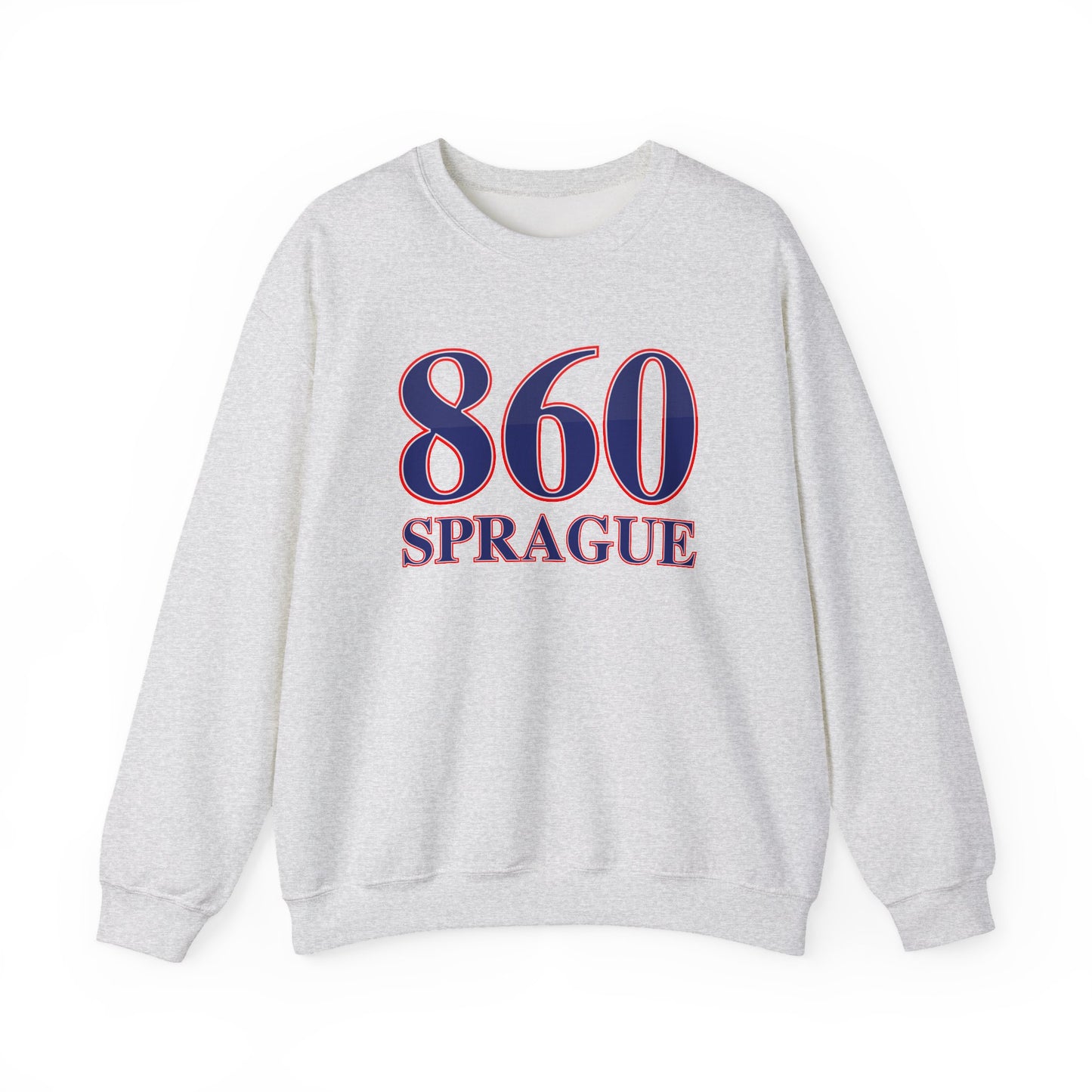860 Sprague Red White & Blue Unisex Heavy Blend™ Crewneck Sweatshirt