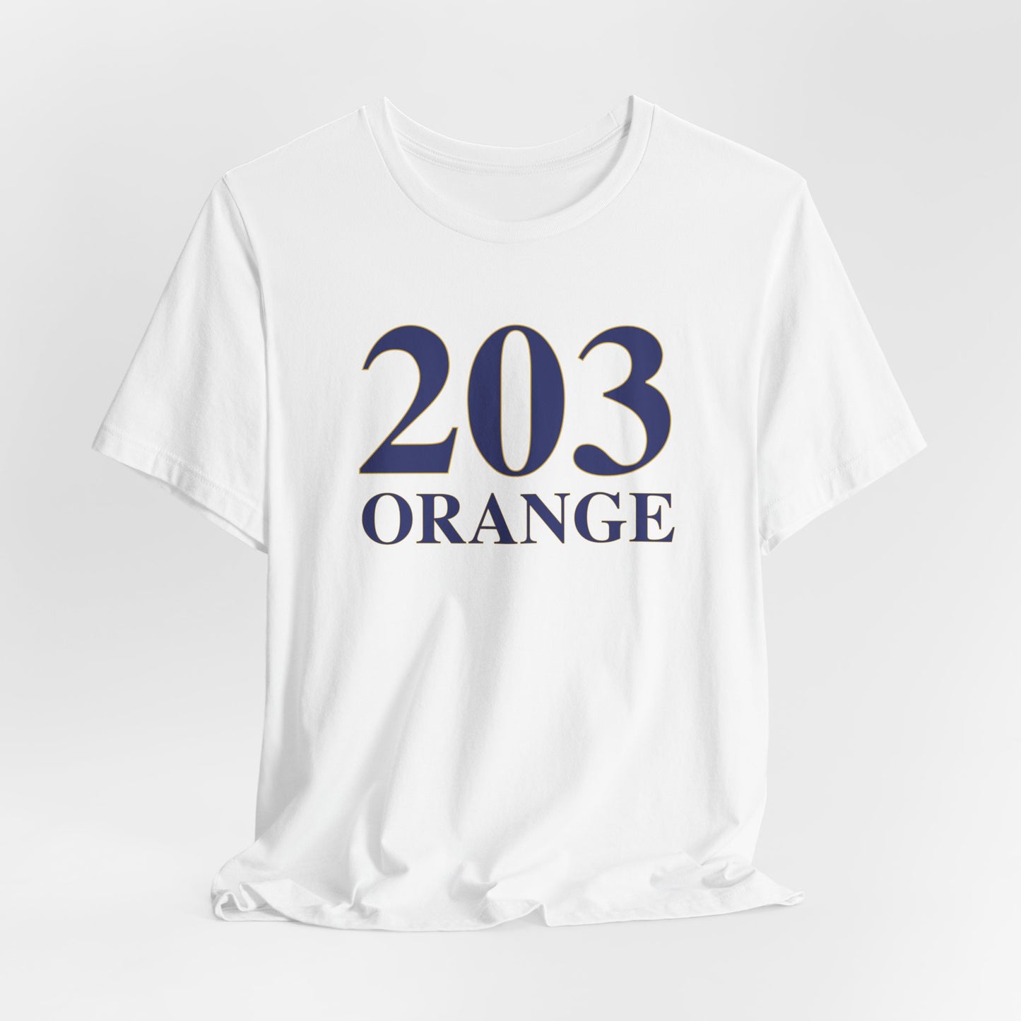 203 Orange Unisex Jersey Short Sleeve T-Shirt