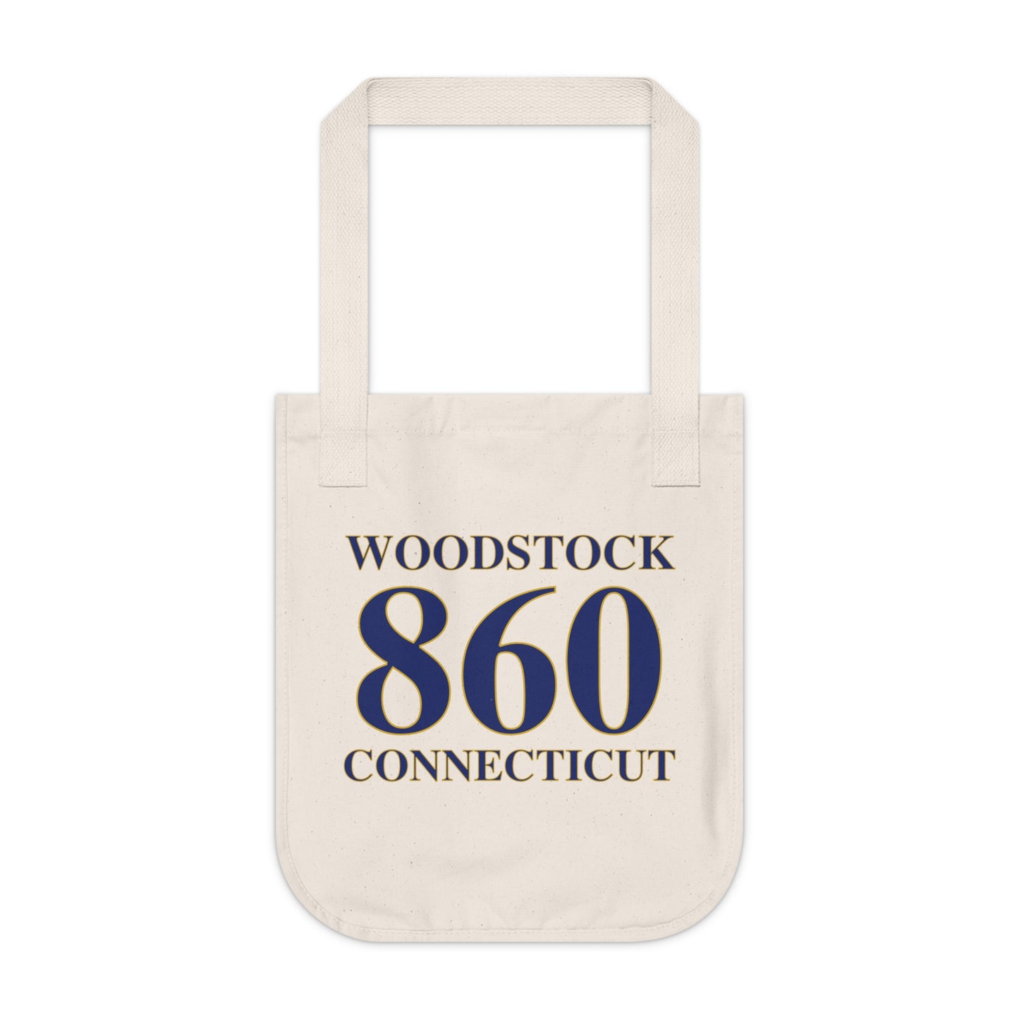 Woodstock 860 Connecticut Organic Canvas Tote Bag