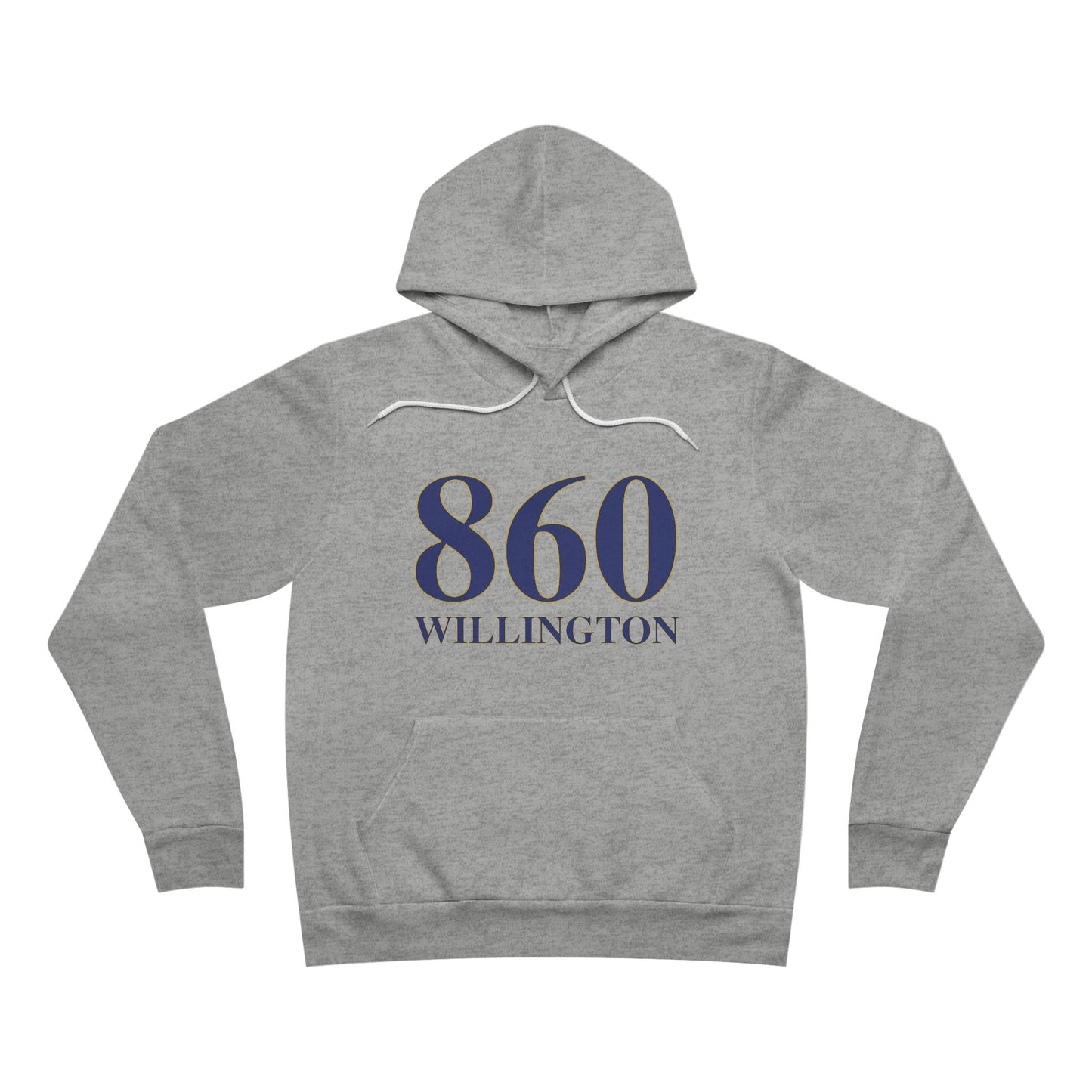 860 Willington Unisex Sponge Fleece Pullover Hoodie