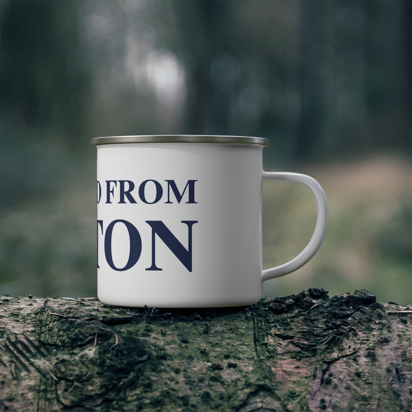 Just a kid from Wilton Enamel Camping Mug