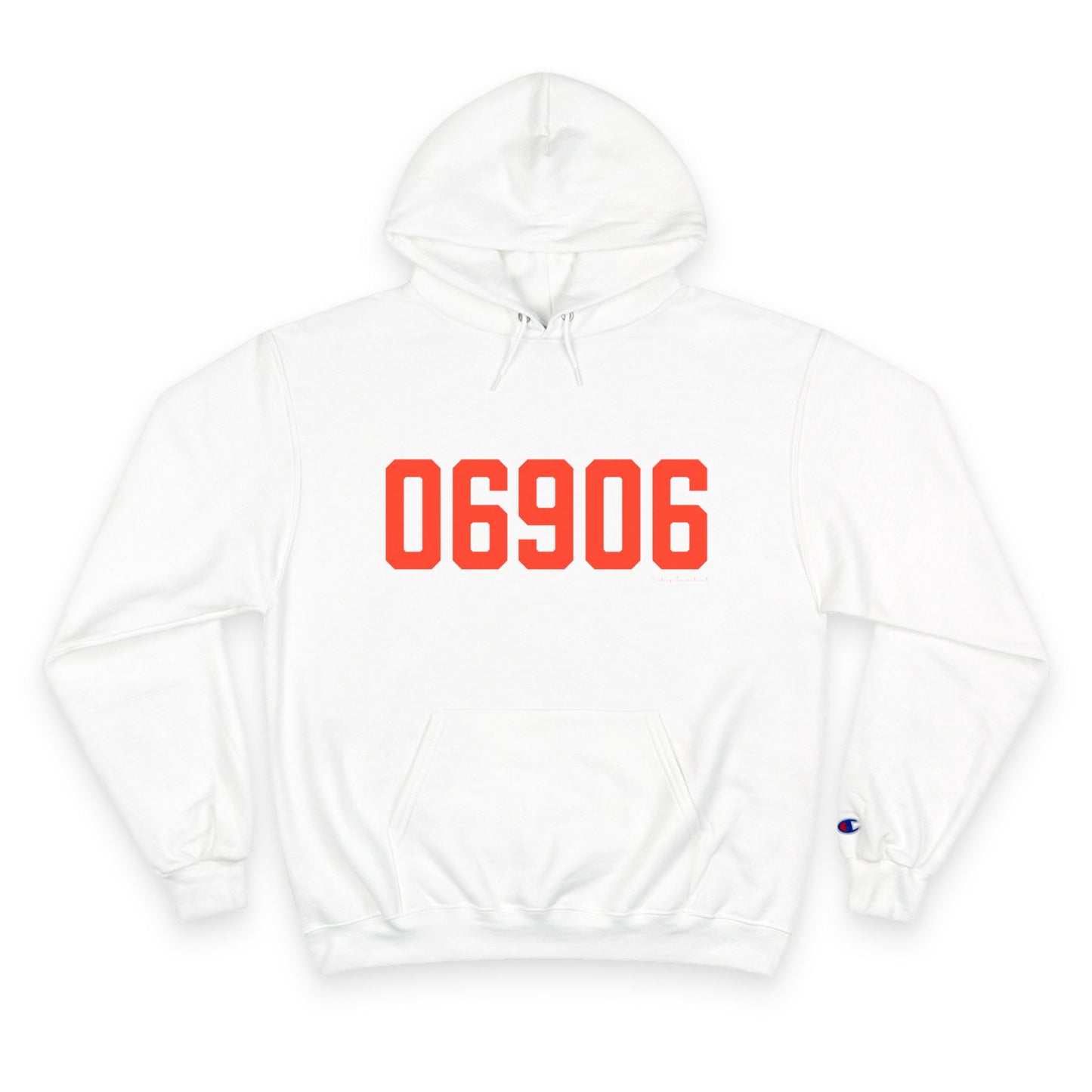 06906 Stamford Connecticut Zip Code Champion Hoodie Sweatshirt