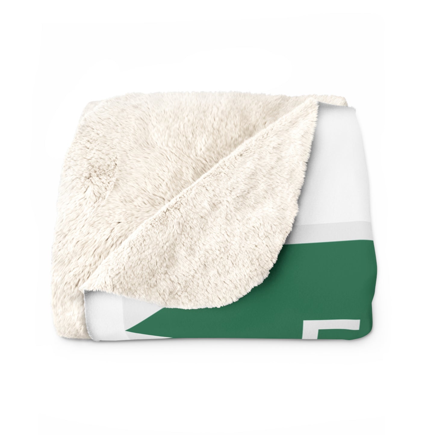 Vintage Merritt Parkway Exit 39 A-B Sign Sherpa Fleece Blanket
