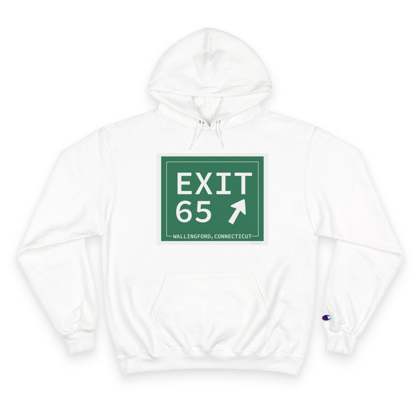 Vintage Exit 65 WCP Sign Champion Hoodie