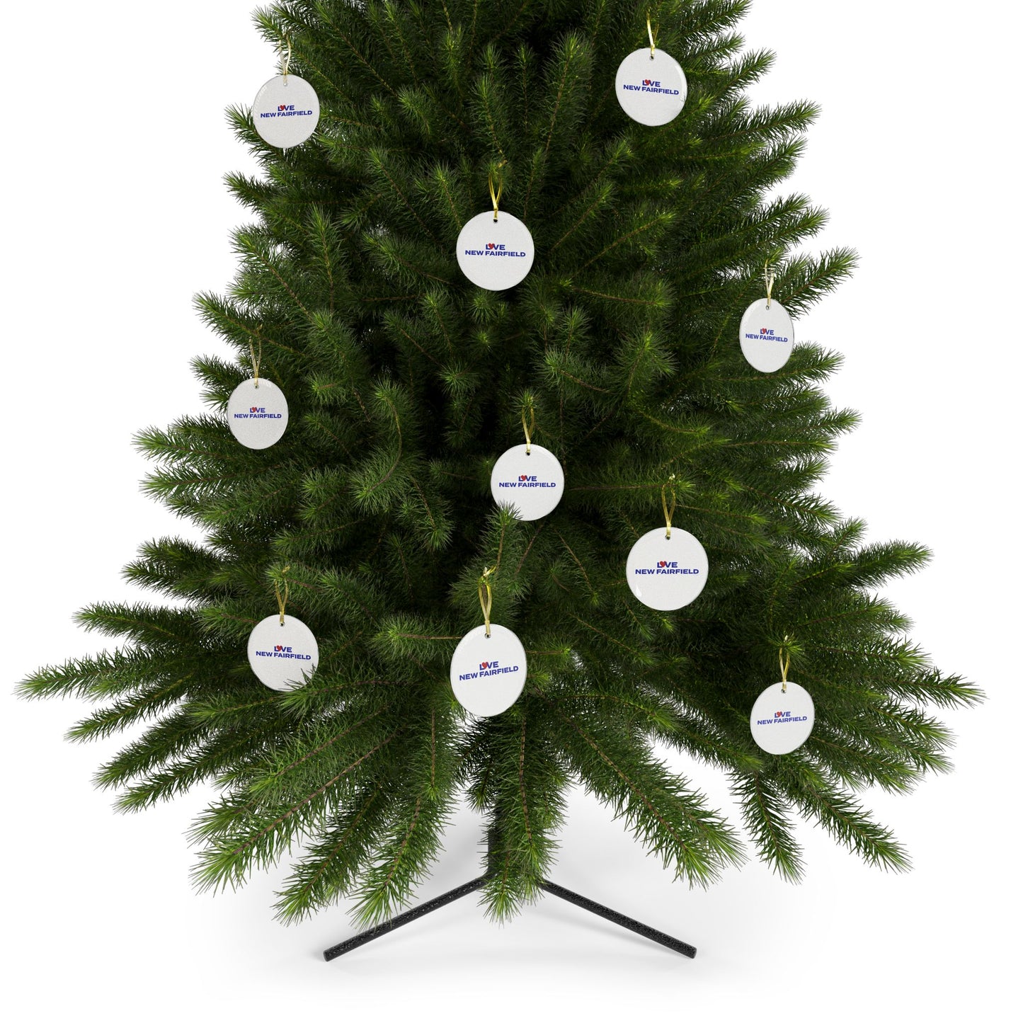 Love New Fairfield Glass Ornaments