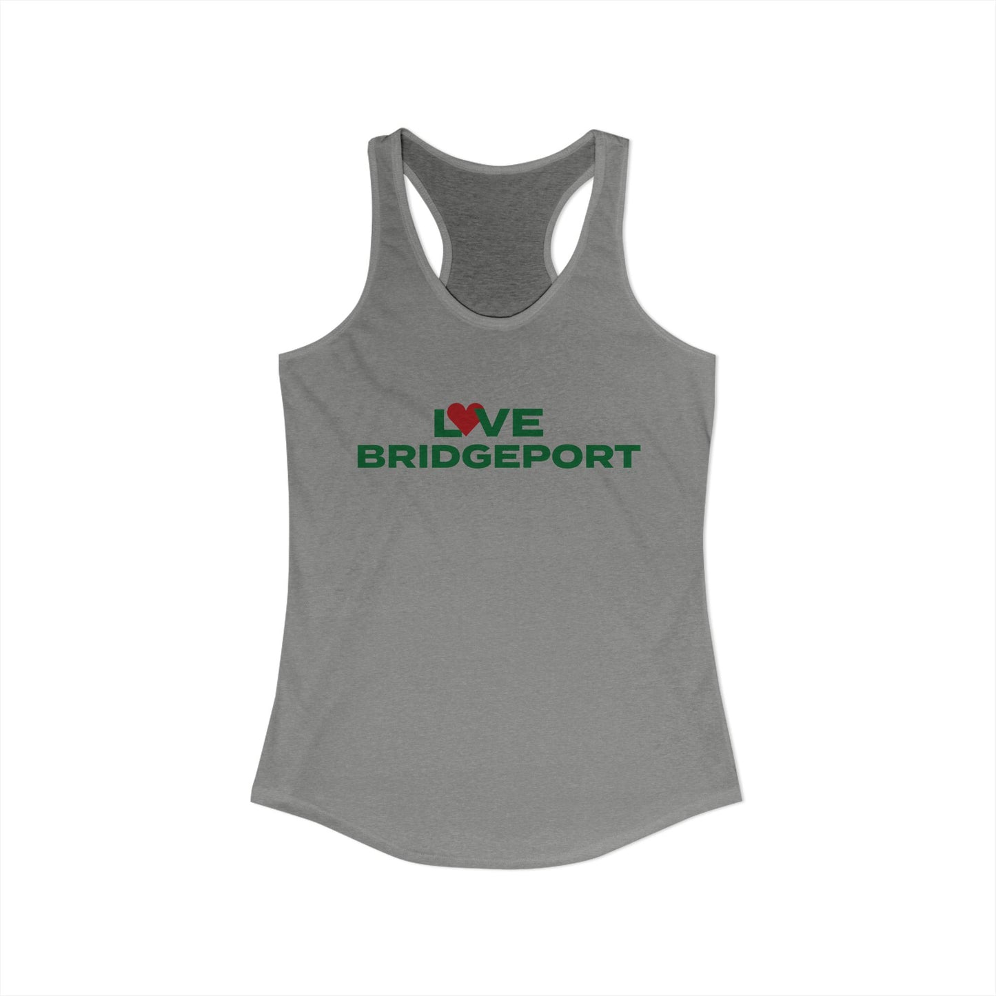 Love Bridgeport Women's Ideal Racerback Tank Top