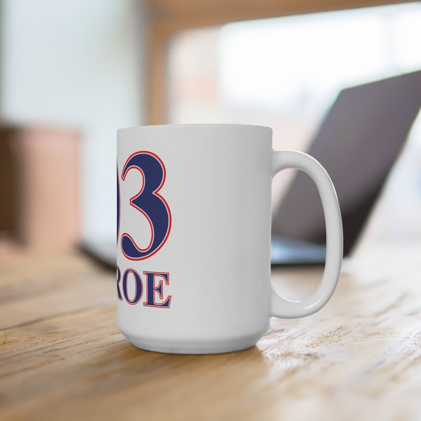203 Monroe Red White & Blue Mug 15oz