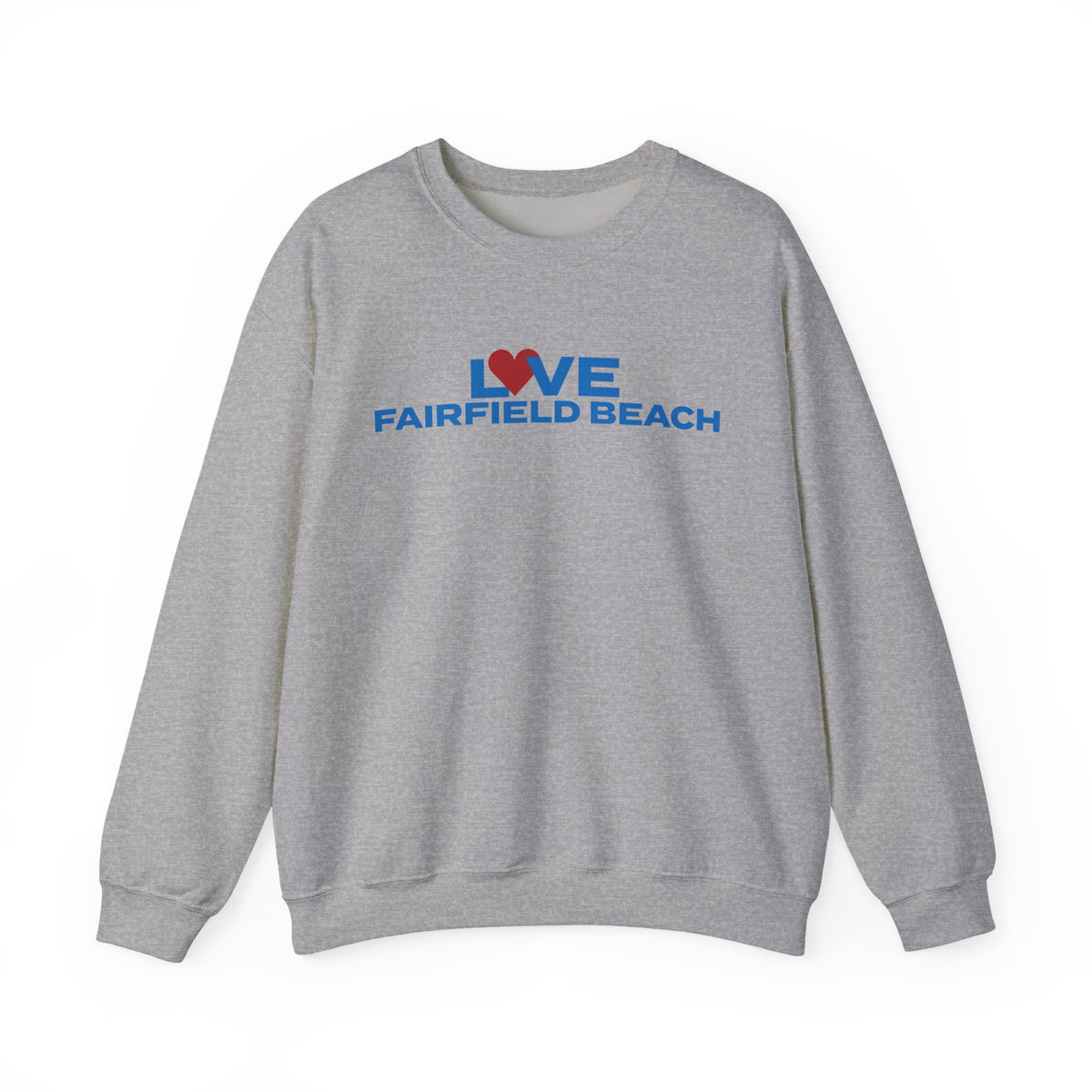 Love Fairfield Beach Unisex Heavy Blend™ Crewneck Sweatshirt