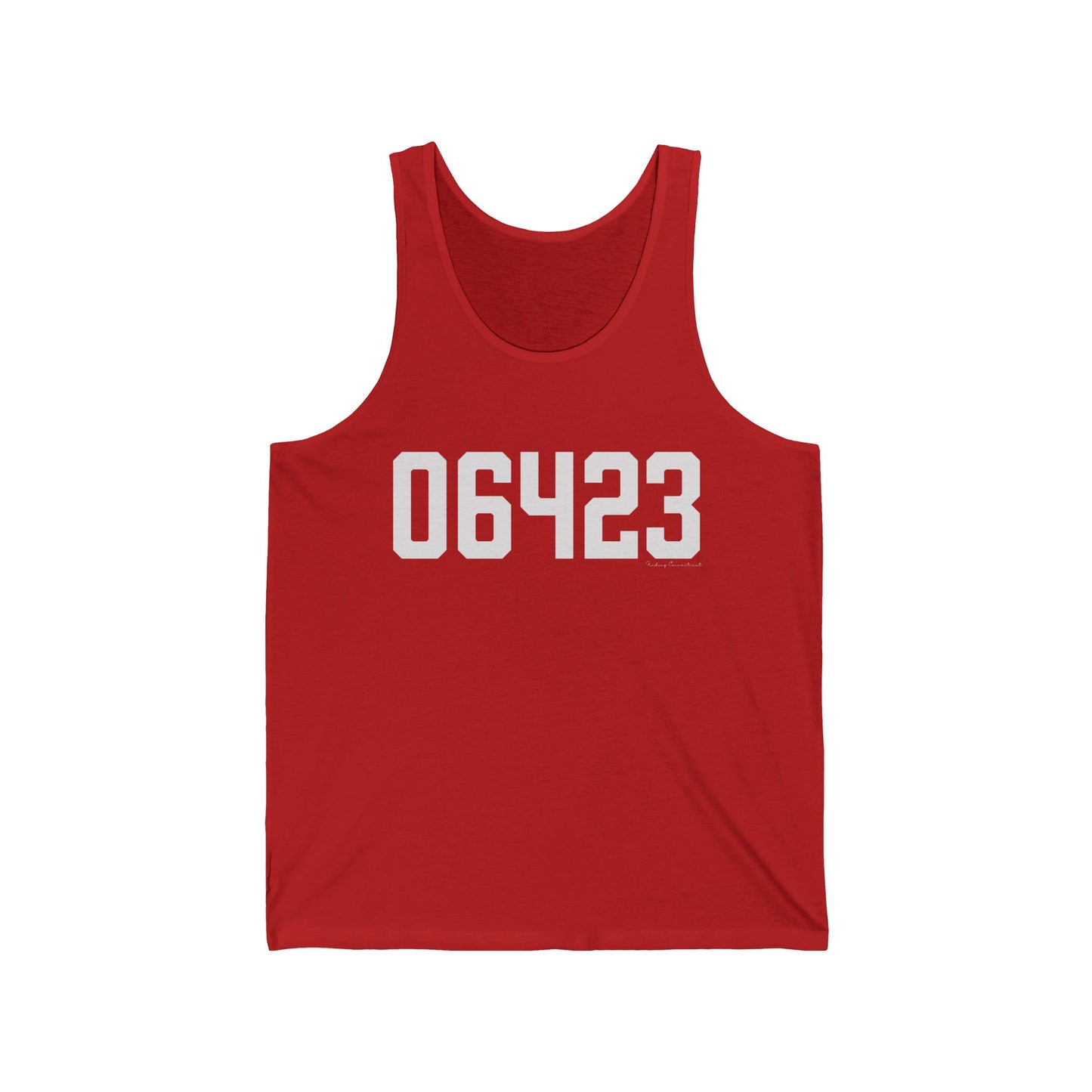 06423 East Haddam CT Zip Code Unisex Jersey Tank Top