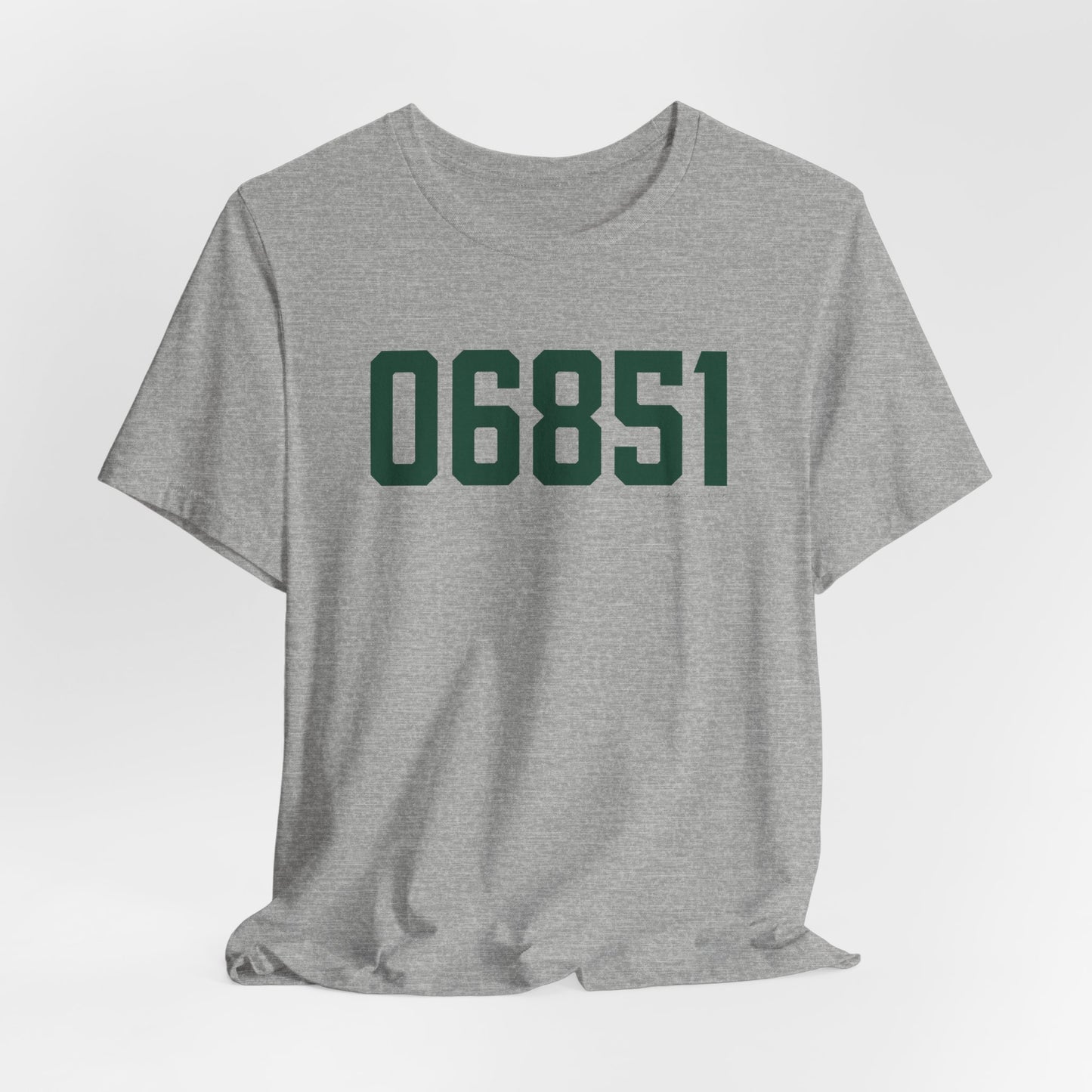 06851 Norwalk Connecticut Zip Code 
Unisex Jersey Short Sleeve T-Shirt