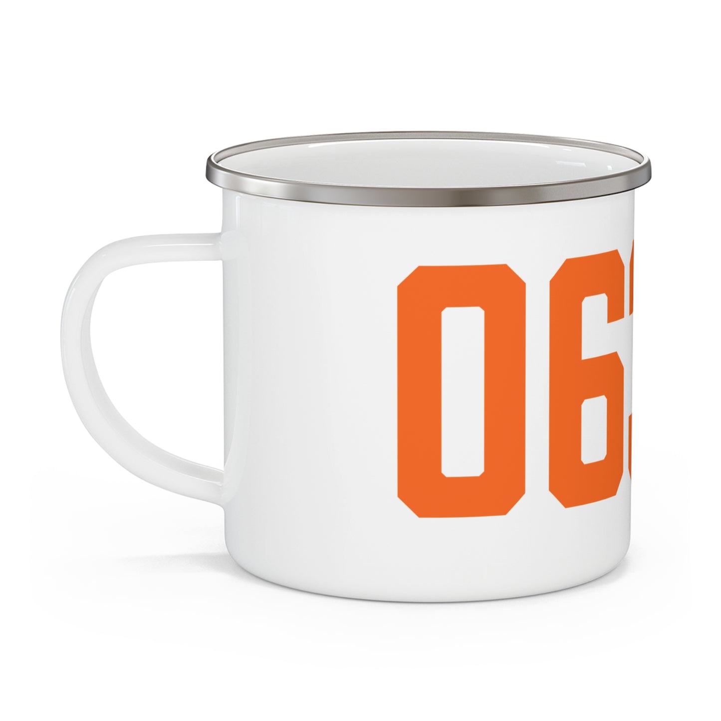 06374 Plainfield Connecticut Zip Code Enamel Camping Mug