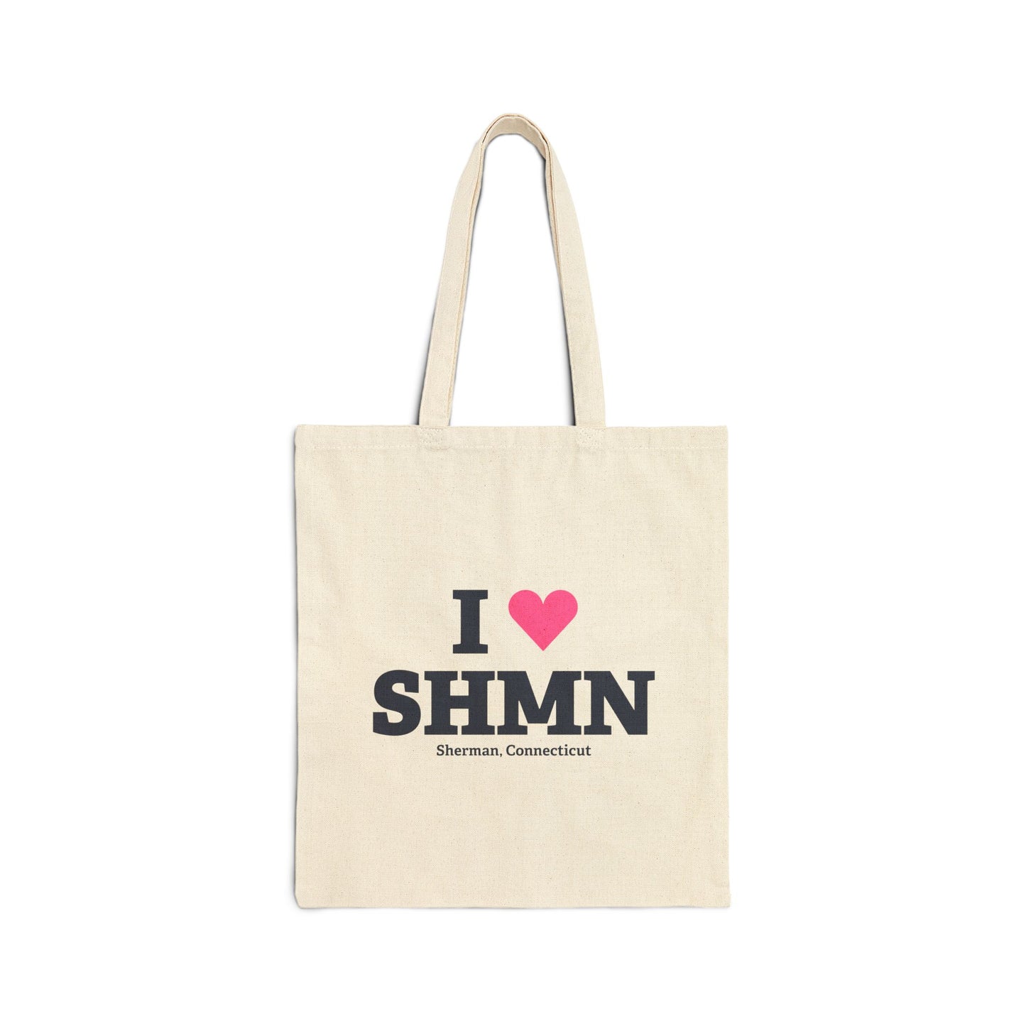 I Heart SHMN Cotton Canvas Tote Bag