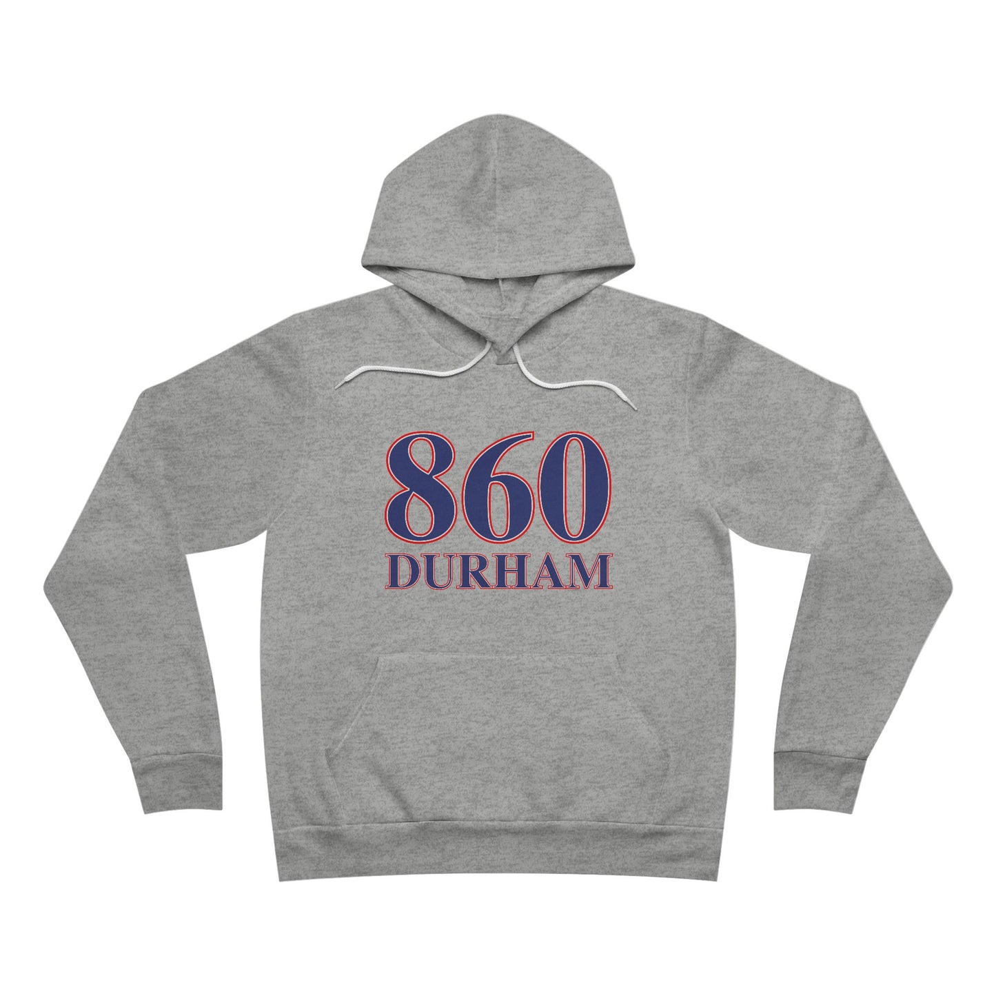 860 Durham Red White & Blue Unisex Sponge Fleece Pullover Hoodie