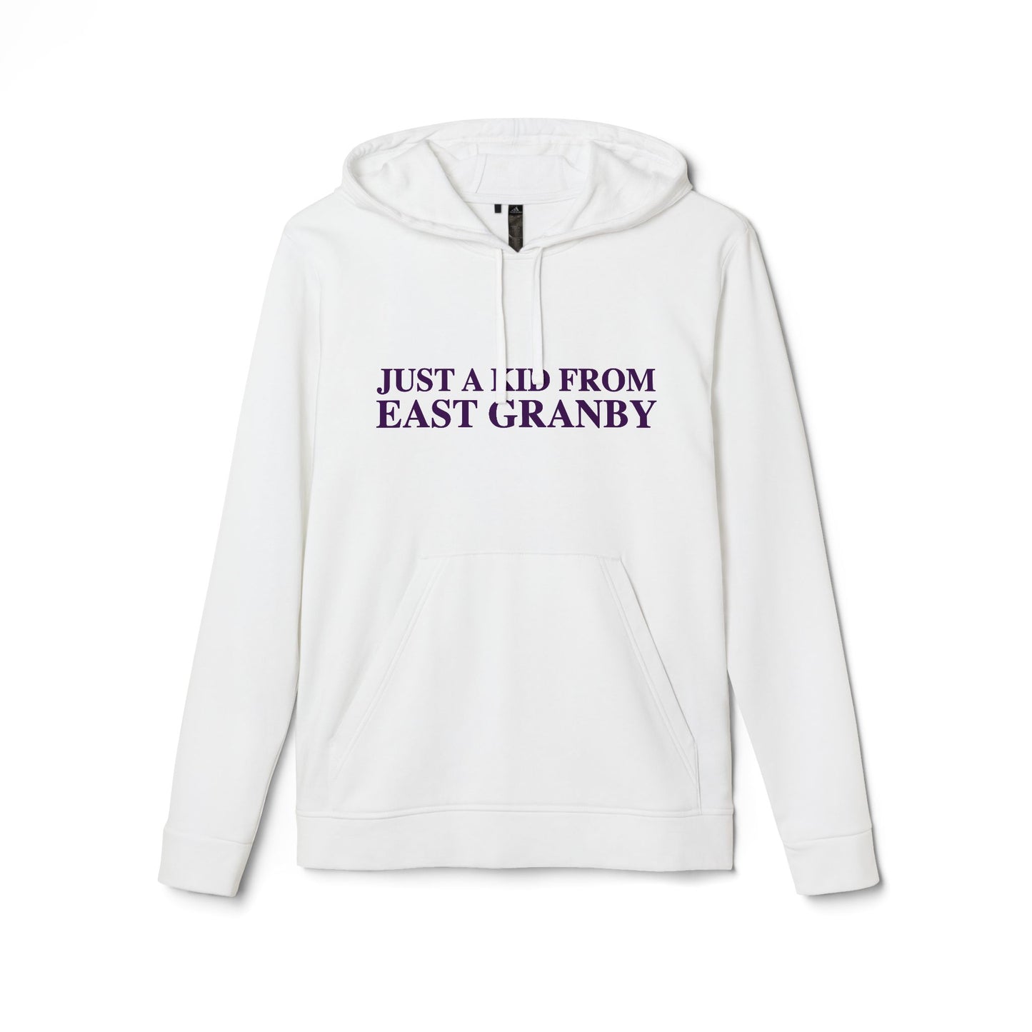 Just a kid from East Granby adidas Unisex Fleece Hoodie