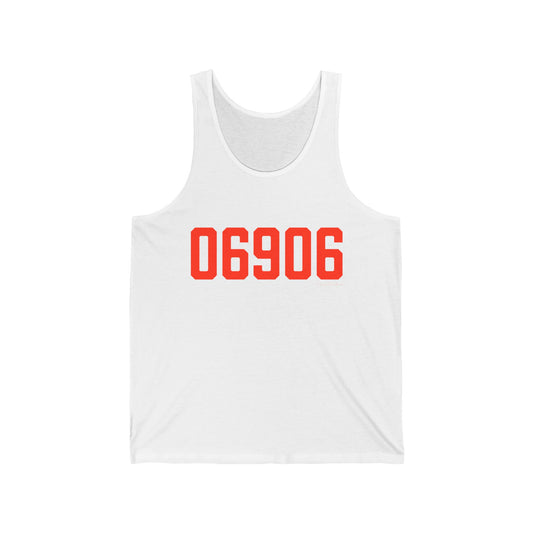 06906 Stamford Connecticut Zip Code Unisex Jersey Tank Top