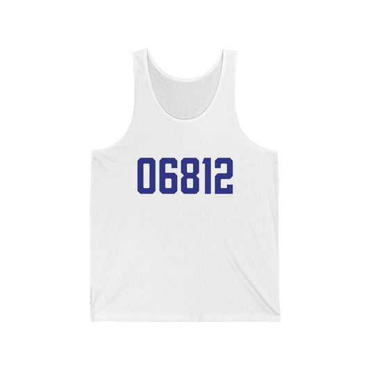 06812 New Fairfield Connecticut Zip Code Unisex Jersey Tank Top