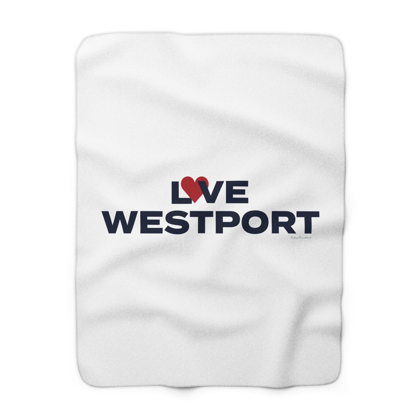 Love Westport Sherpa Fleece Blanket