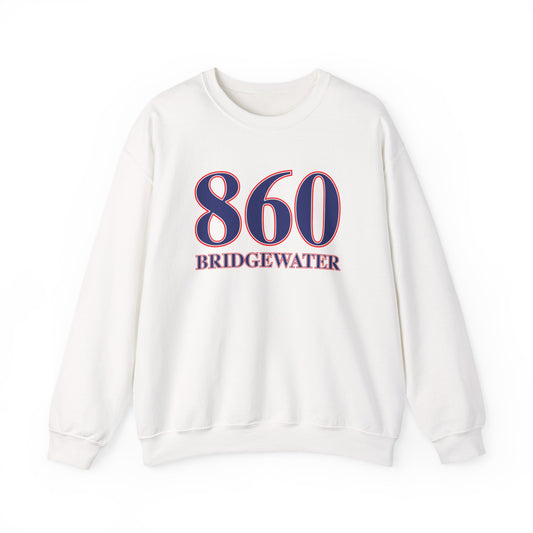 860 Bridgewater Red White & Blue Unisex Heavy Blend™ Crewneck Sweatshirt