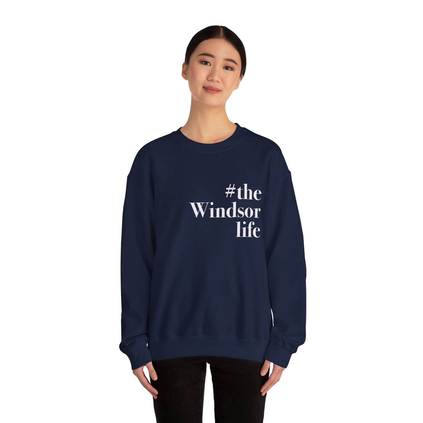 #thewindsorlife Unisex Heavy Blend™ Crewneck Sweatshirt