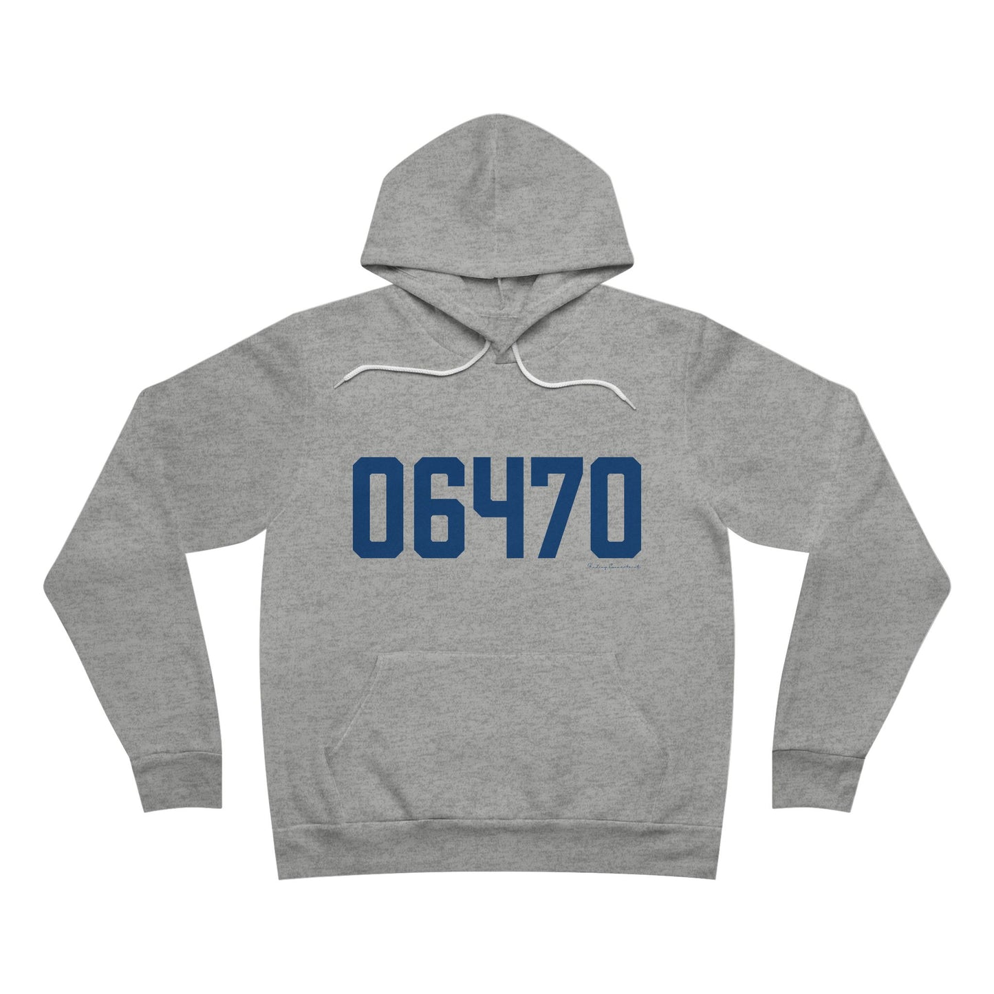 06470 Newtown Connecticut Zip Code Unisex Sponge Fleece Pullover Hoodie