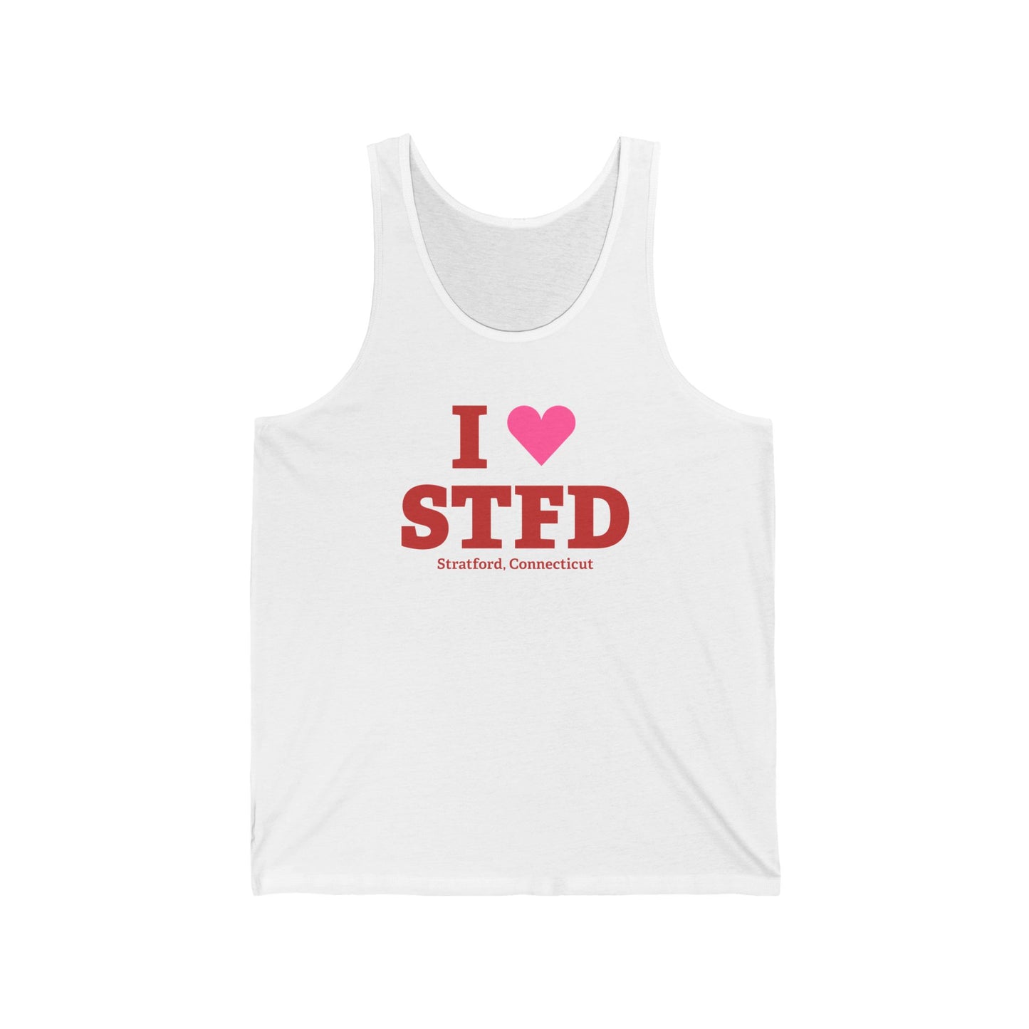 I Heart STFD Unisex Jersey Tank Top