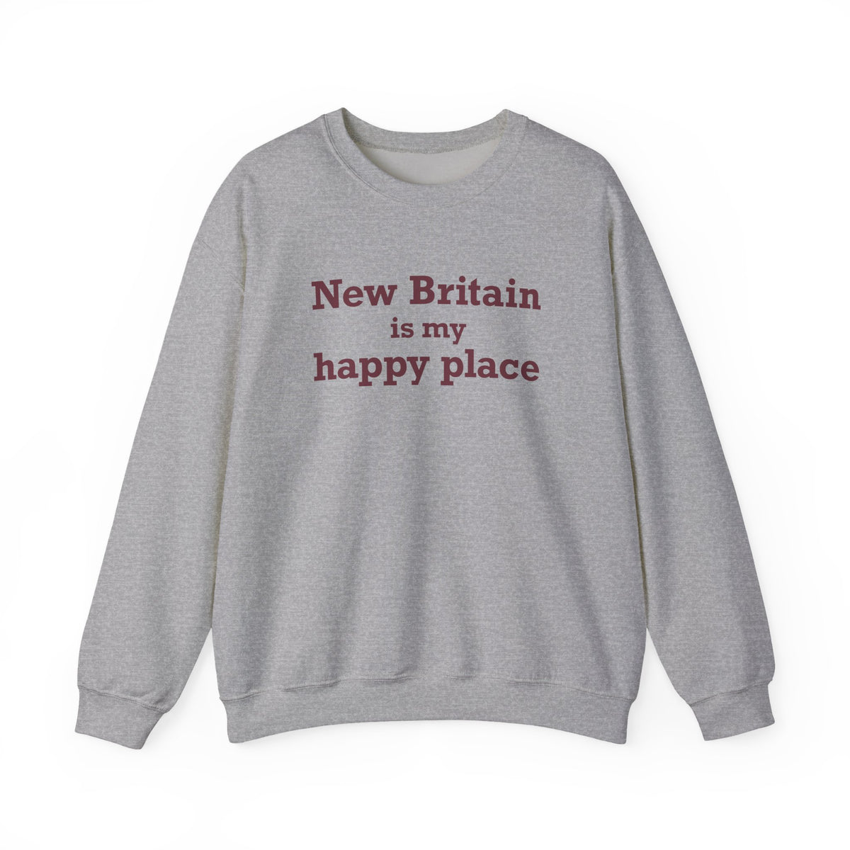 New Britain is My Happy Place Heavy Blend™ Crewneck Sweatshirt