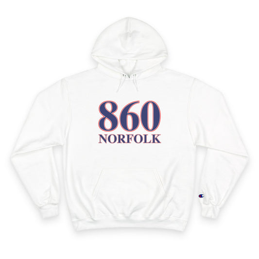 860 Norfolk Red White & Blue Champion Hoodie