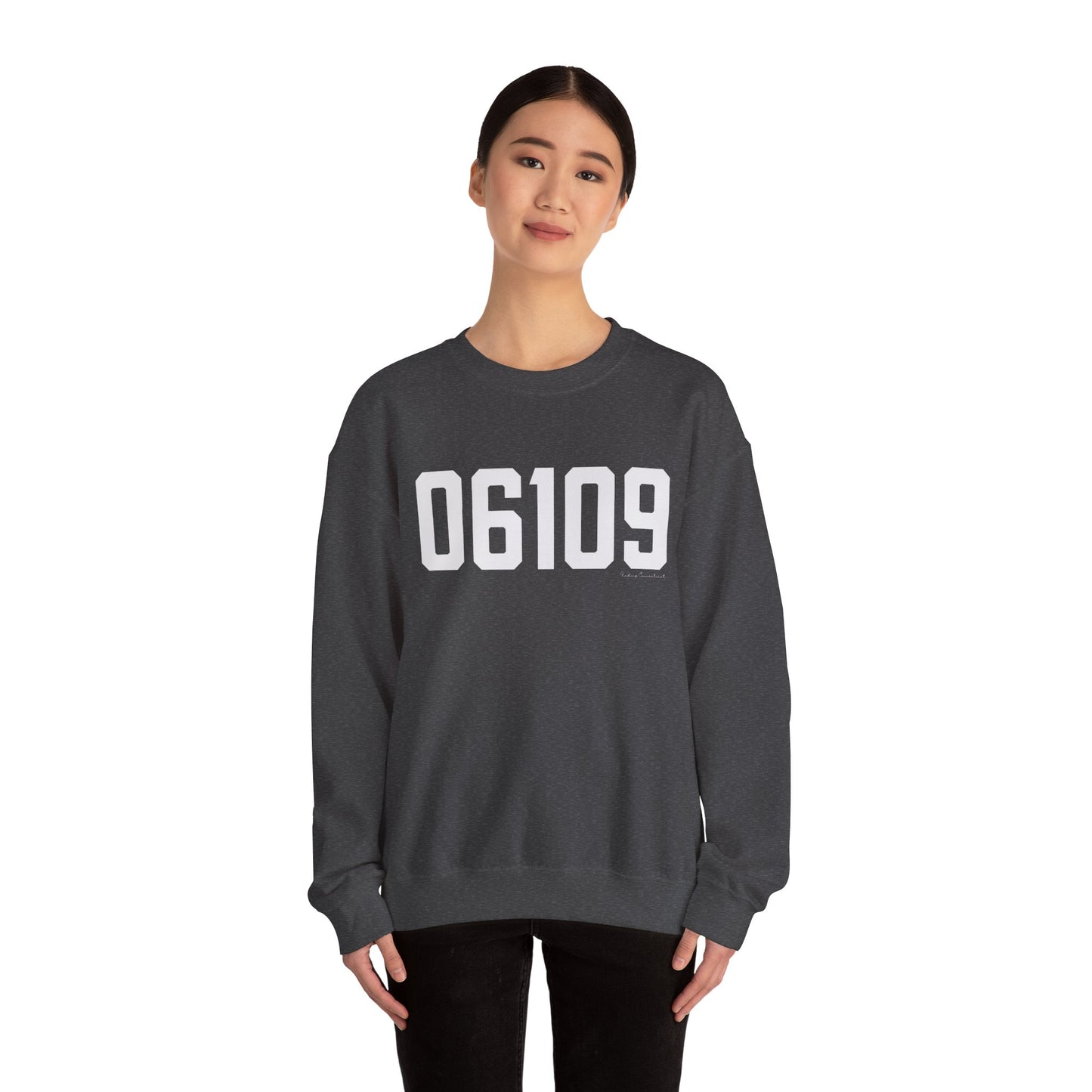 06109 - Wethersfield CT Zip Code Unisex Heavy Blend™ Crewneck Sweatshirt