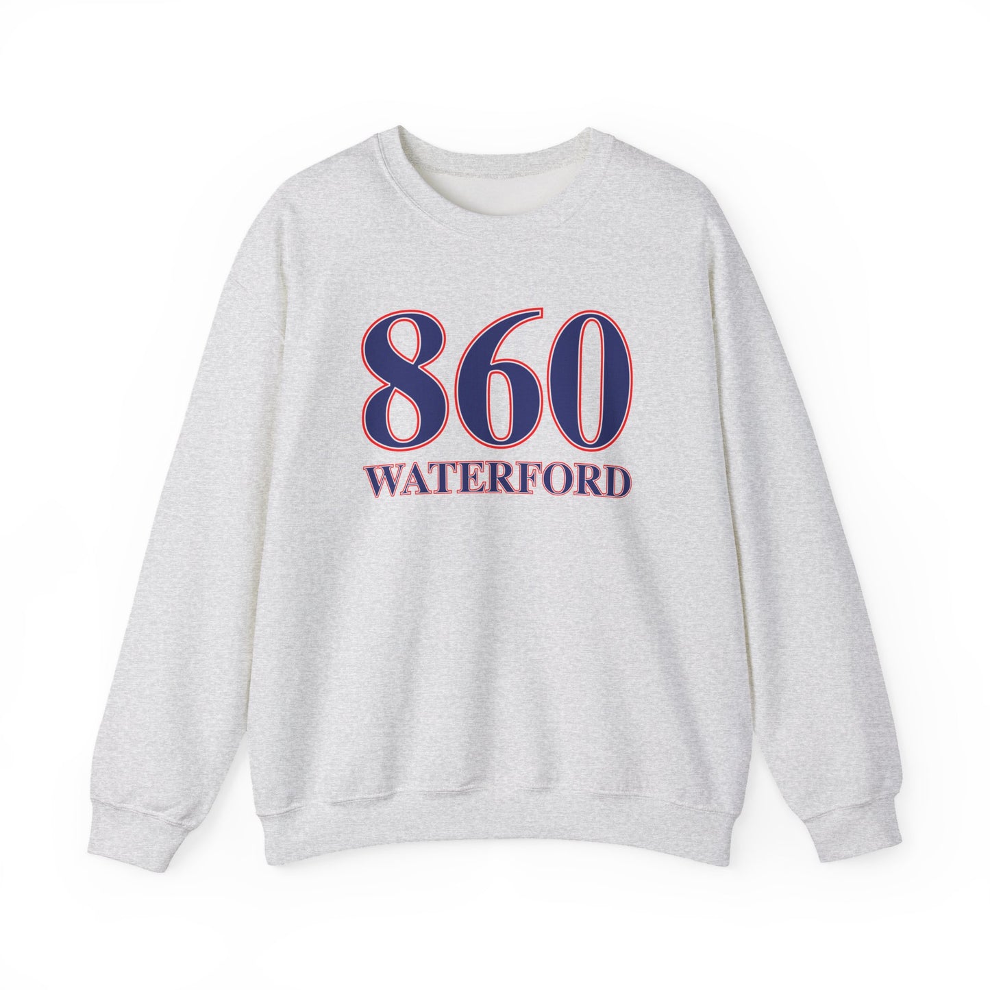 860 Waterford Red White & Blue Unisex Heavy Blend™ Crewneck Sweatshirt