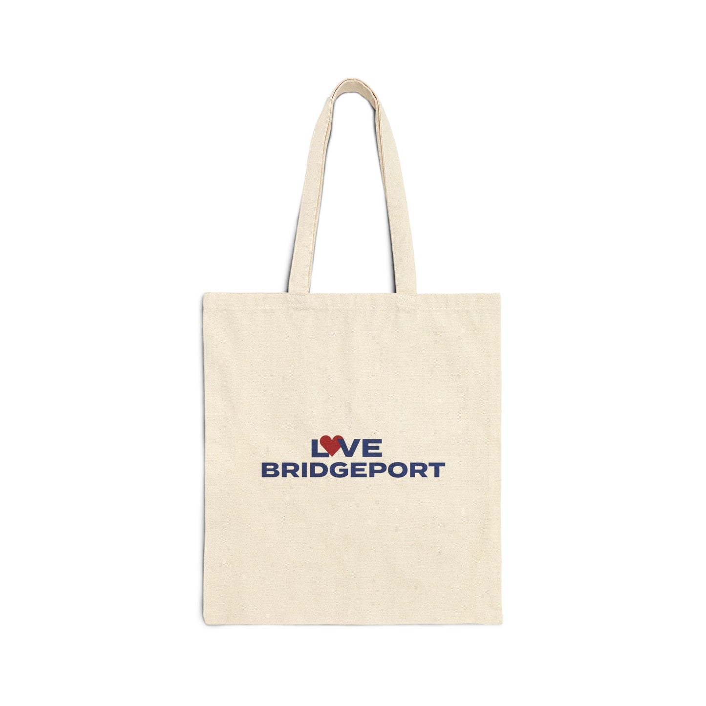 Love Bridgeport Cotton Canvas Tote Bag