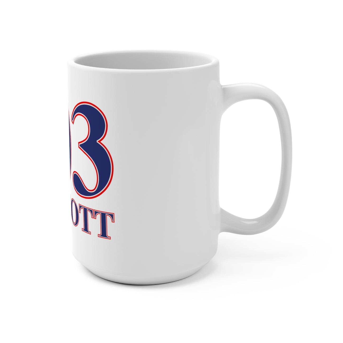 203 Wolcott Red White & Blue Mug 15oz
