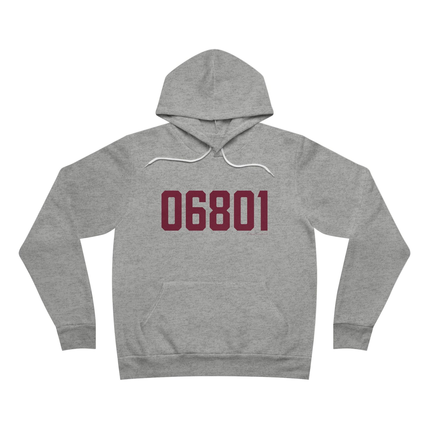 06801 Bethel Connecticut Zip Code Unisex Sponge Fleece Pullover Hoodie