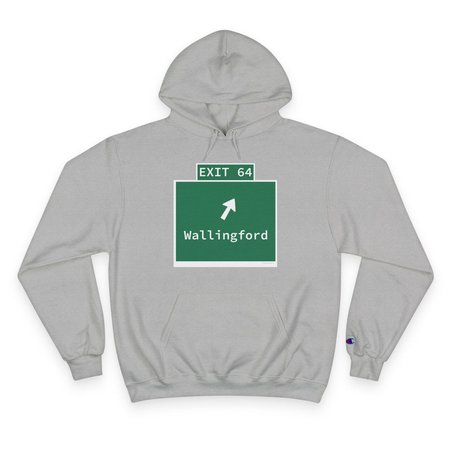Vintage WCP Exit 64 Sign Champion Hoodie