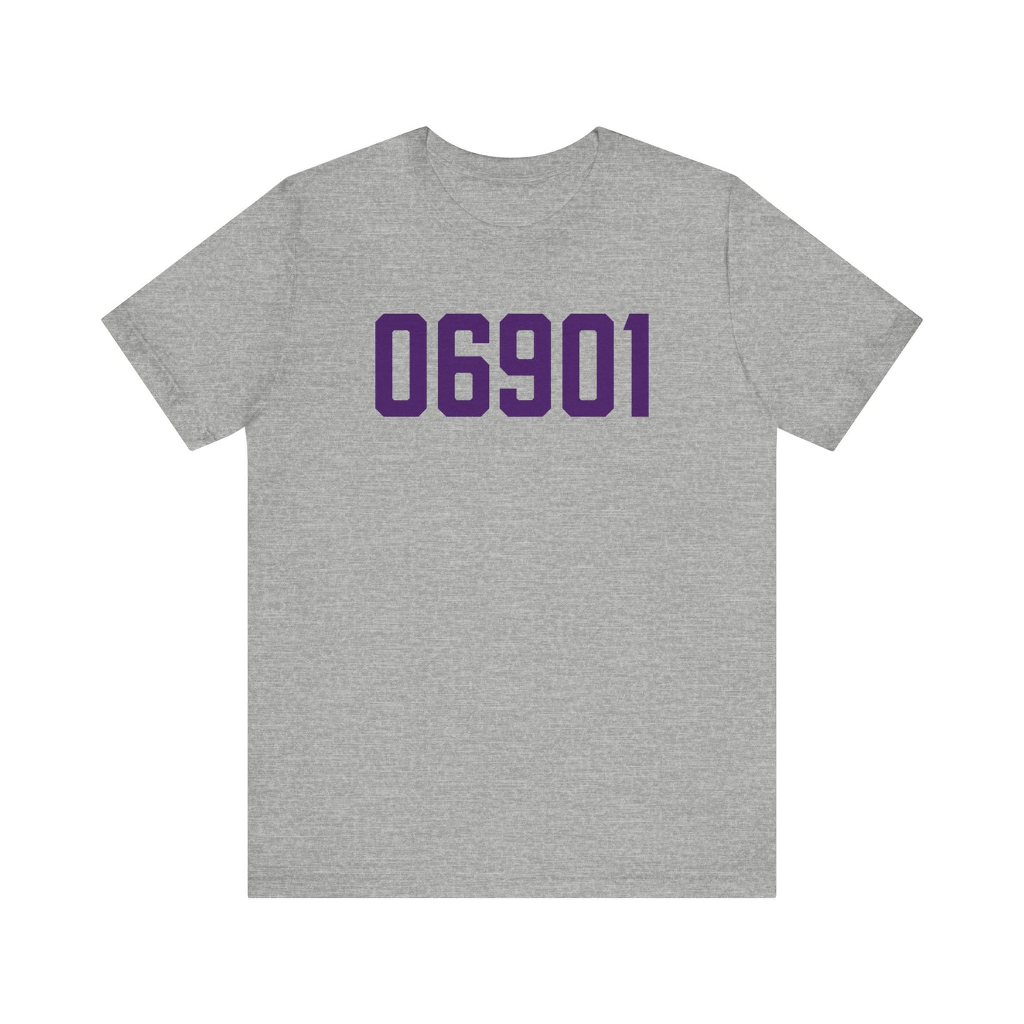 06901 Stamford Connecticut Zip Code Unisex Jersey Short Sleeve T-Shirt