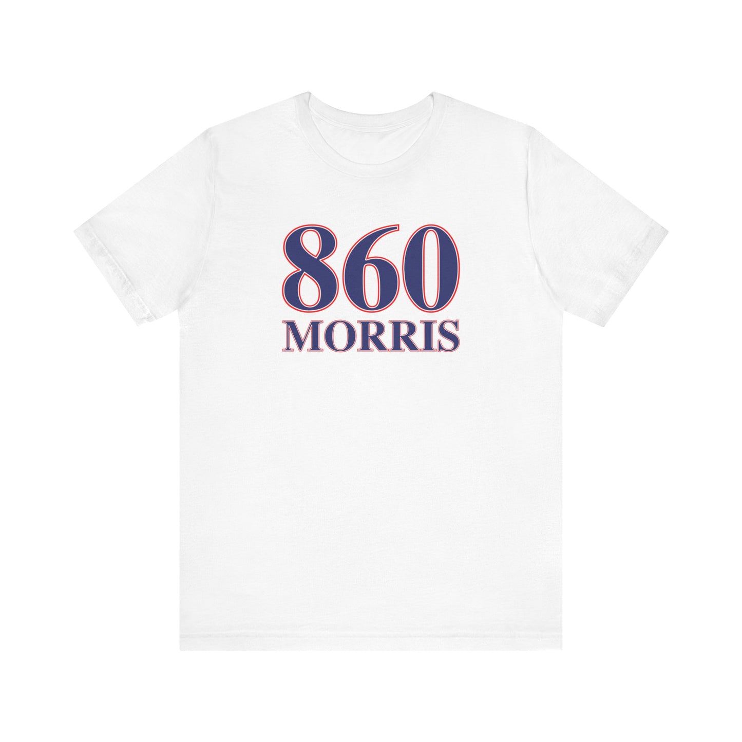 860 Morris Red White & Blue Unisex Jersey Short Sleeve T-Shirt