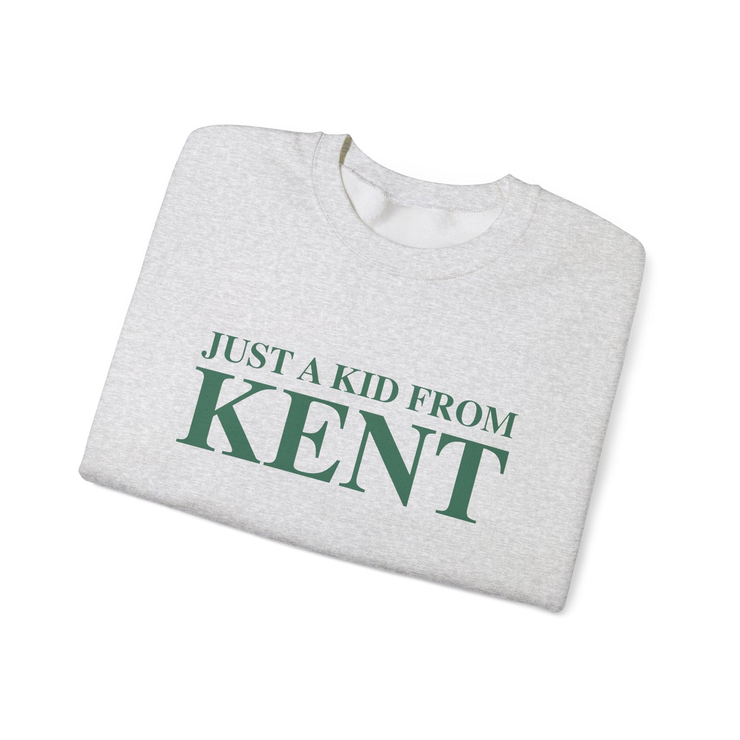 Just a kid from Kent Unisex Heavy Blend™ Crewneck Sweatshirt