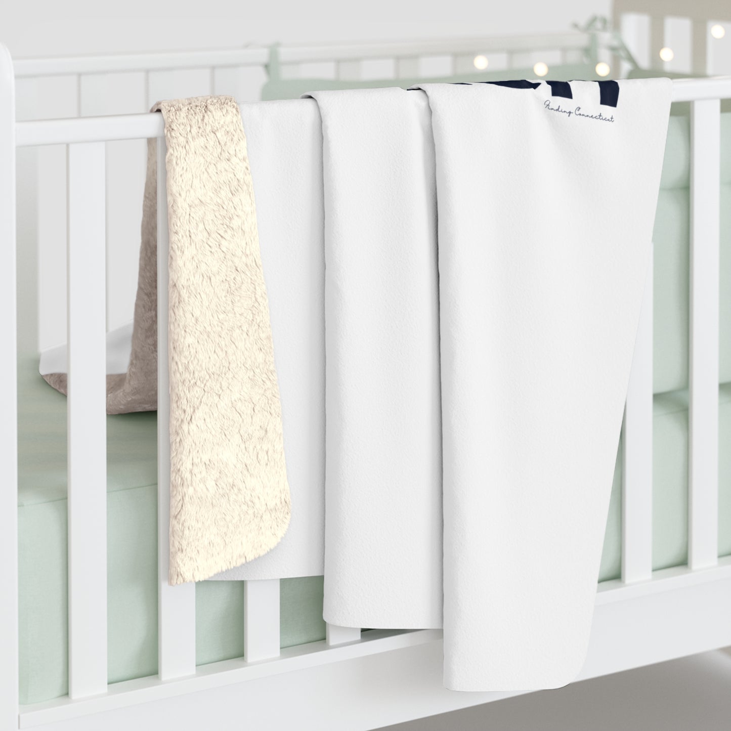 Love Compo Beach Sherpa Fleece Blanket