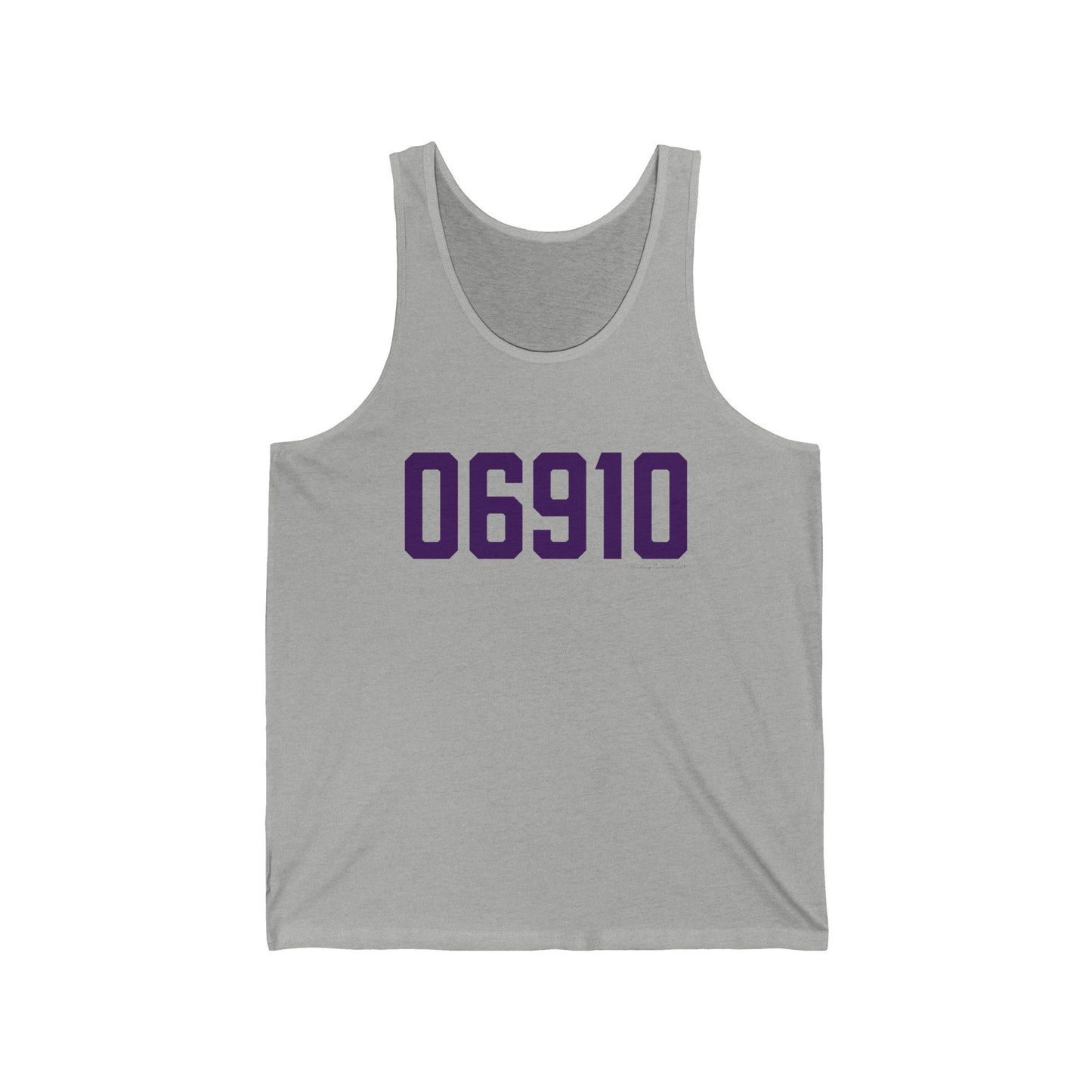06910 Stamford Connecticut Zip Code Unisex Jersey Tank Top