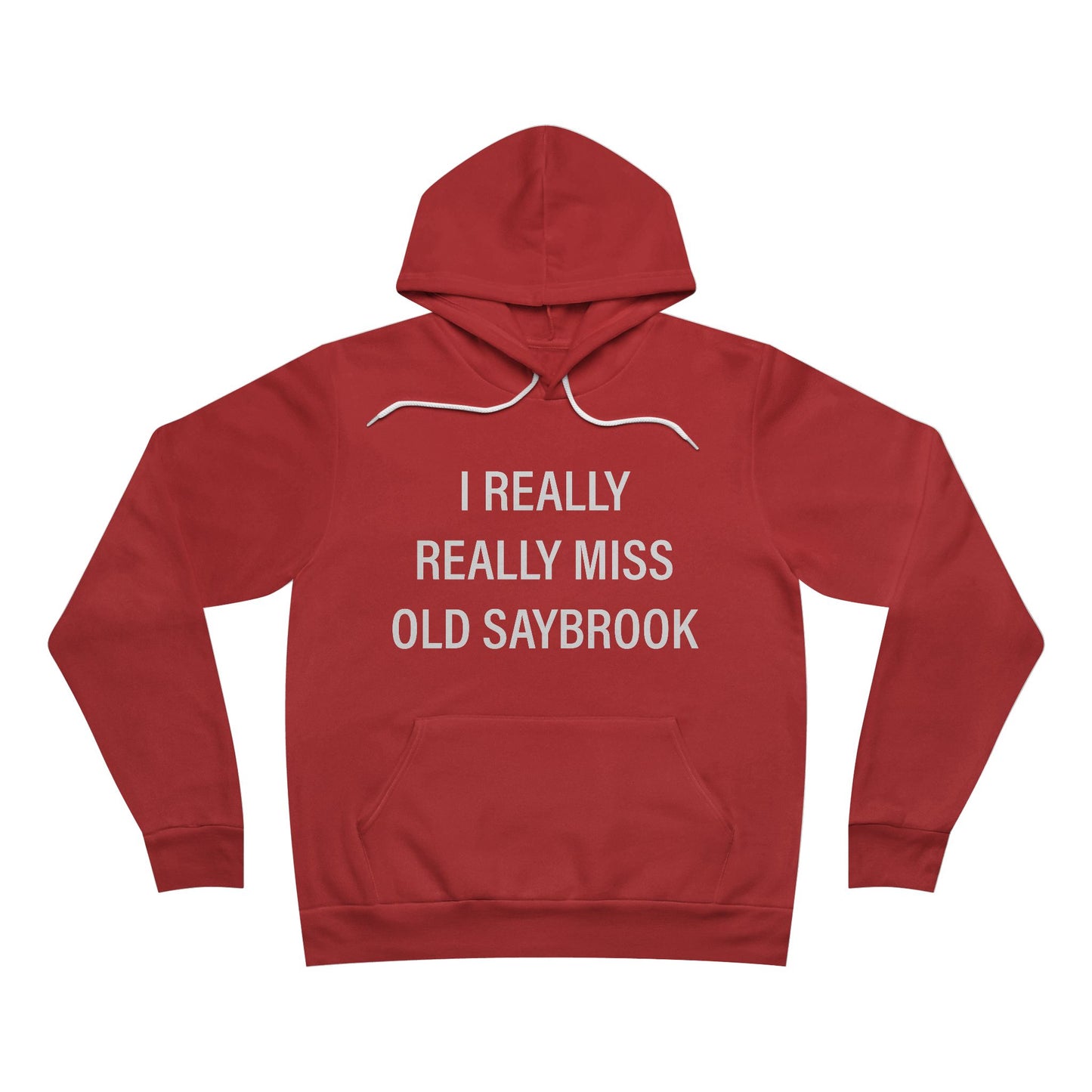 I Really Really Miss Old Saybrook Unisex Sponge Fleece Pullover Hoodie